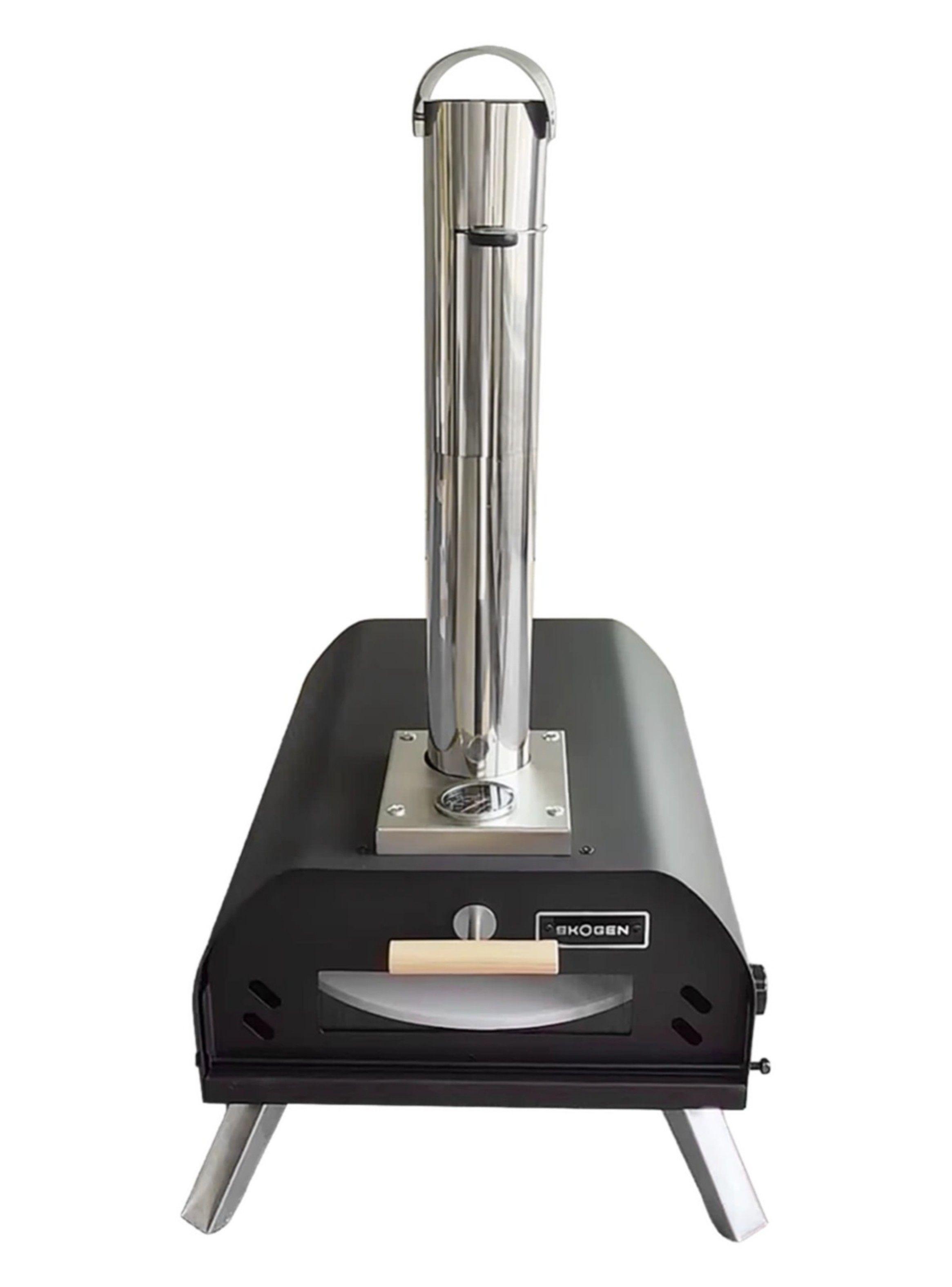 Horno de Pizza a Pellet 12" Dansa 360°-4