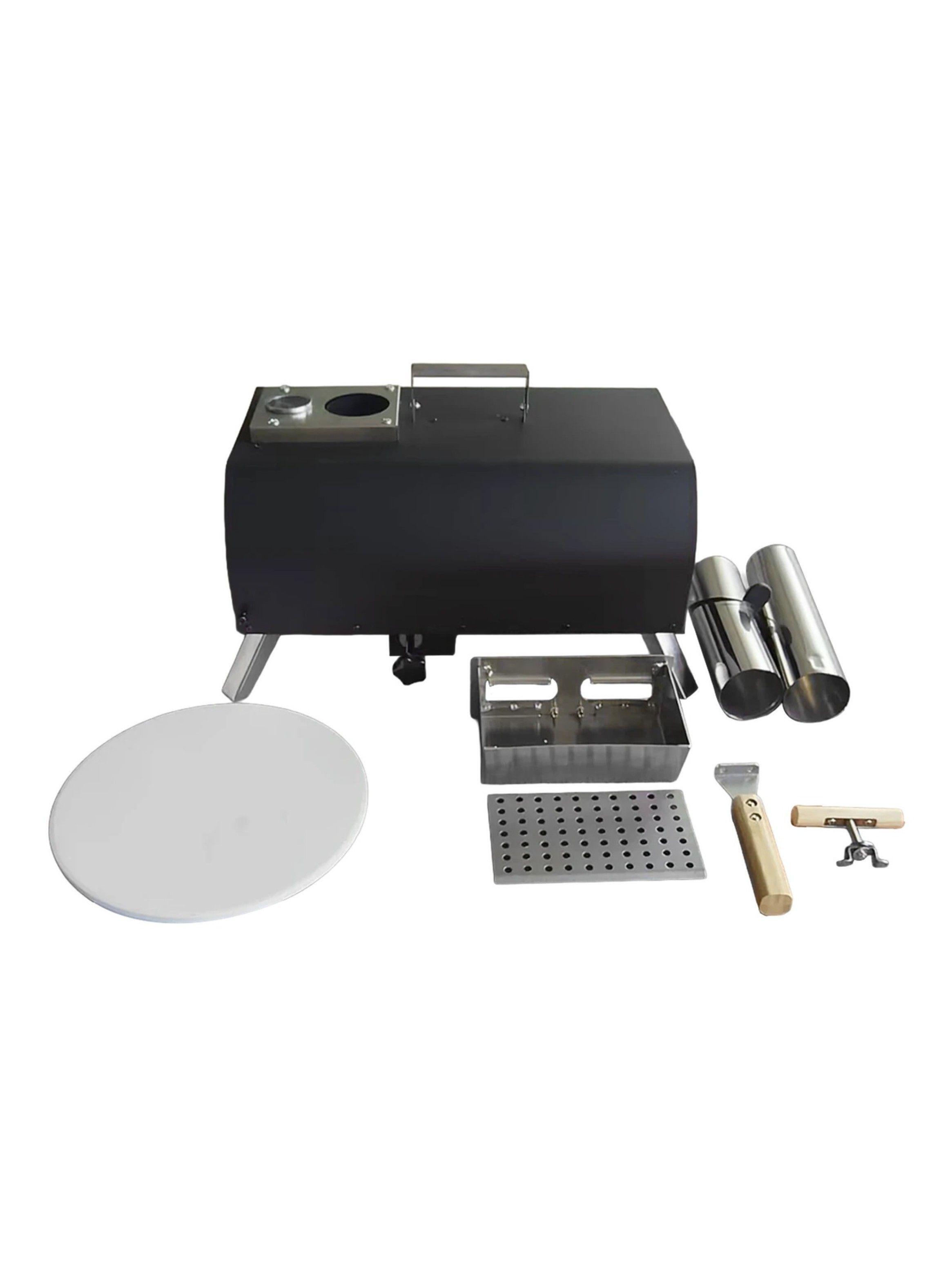 Horno de Pizza a Pellet 12" Dansa 360°-7