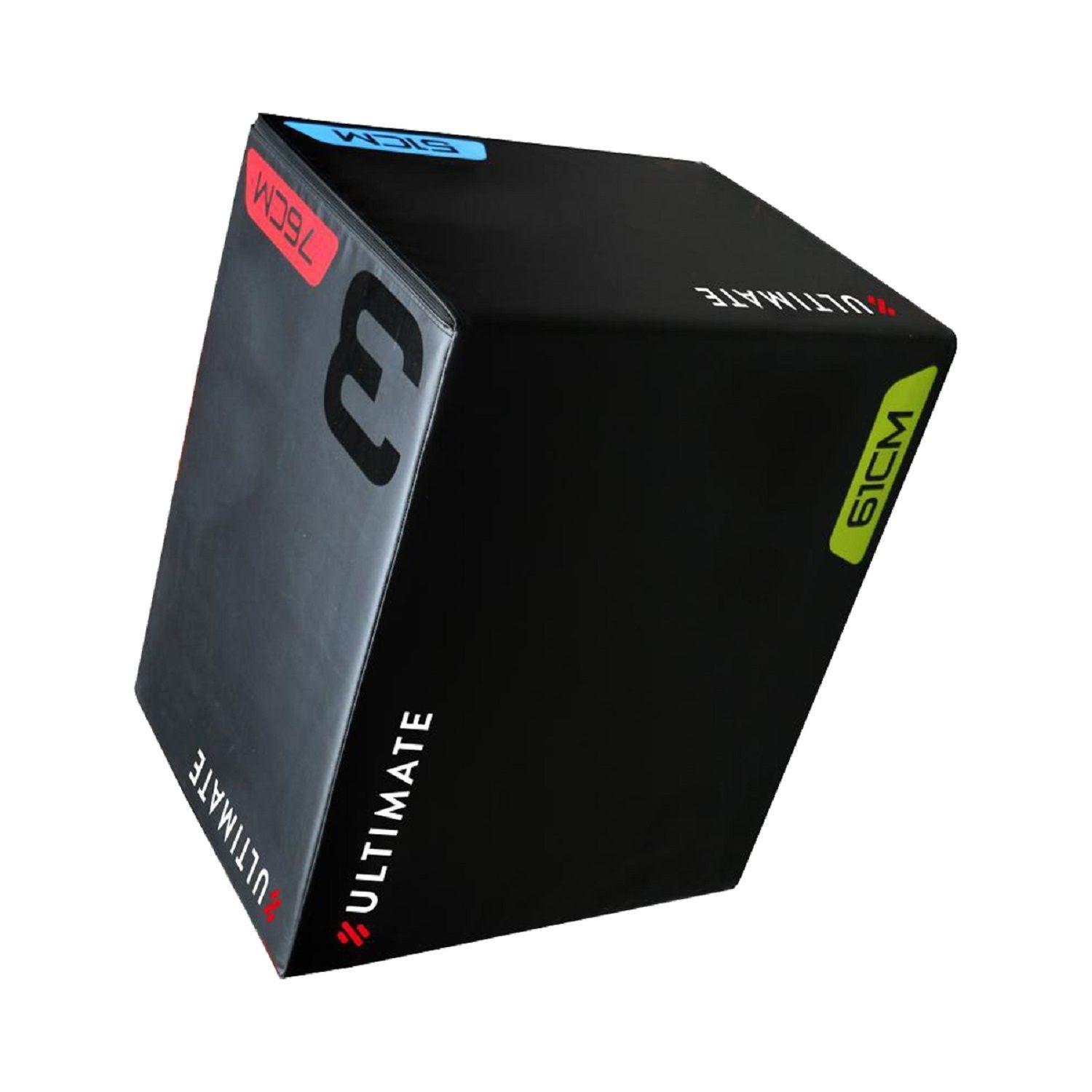 Cajón Pliometrico Salto Elite Antideslizante Espuma – 50x60x75cm – Jump Box-0