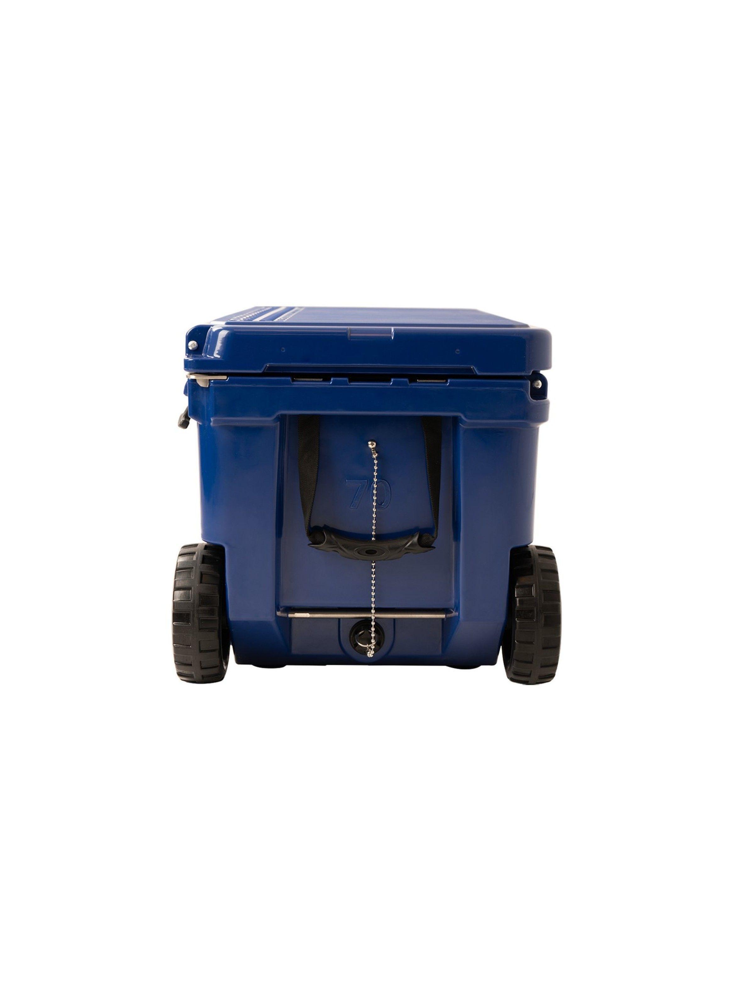 Cooler Box+Ruedas 70QT / 66,2 L - Azul-2