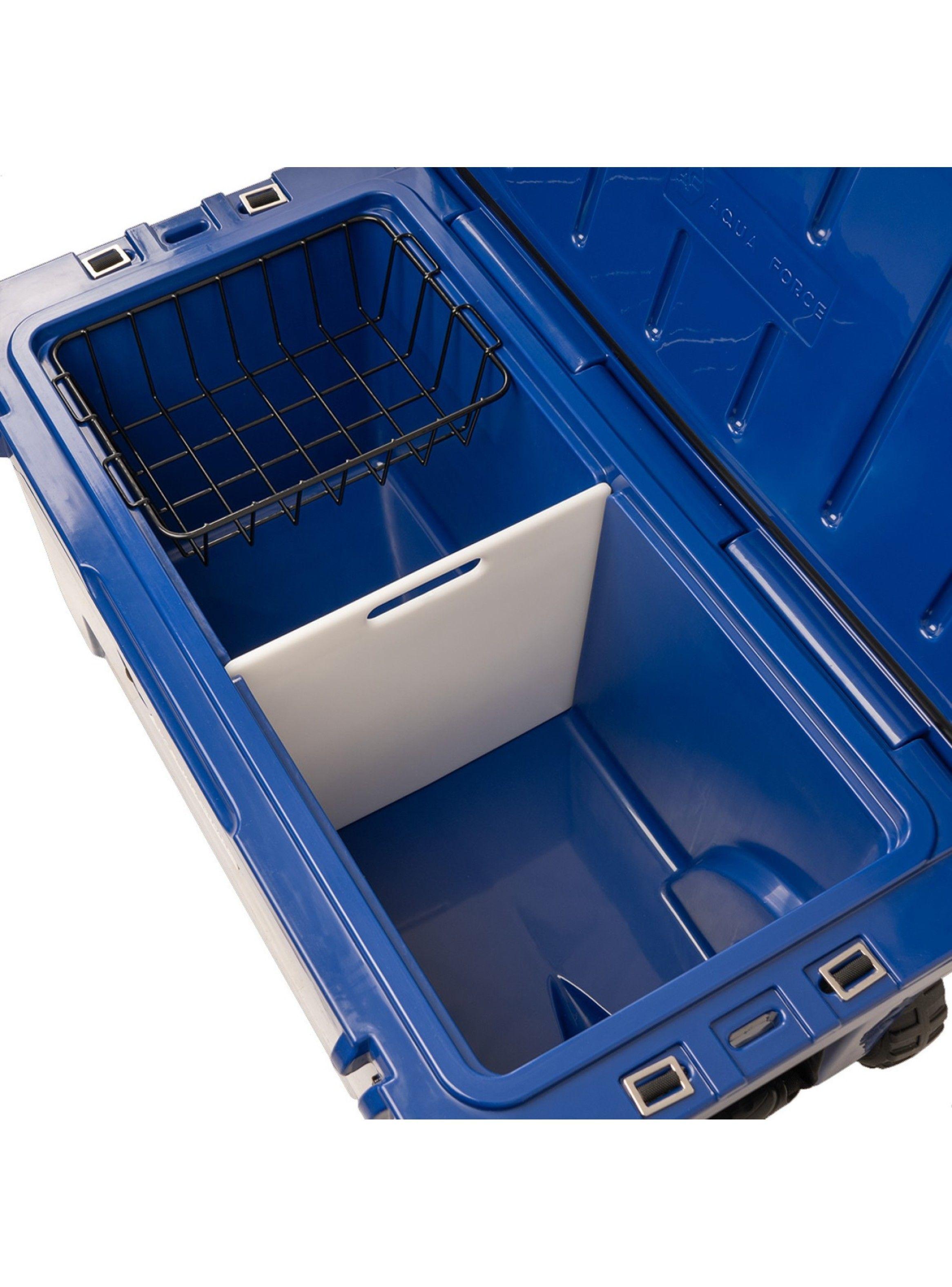 Cooler Box+Ruedas 70QT / 66,2 L - Azul-6