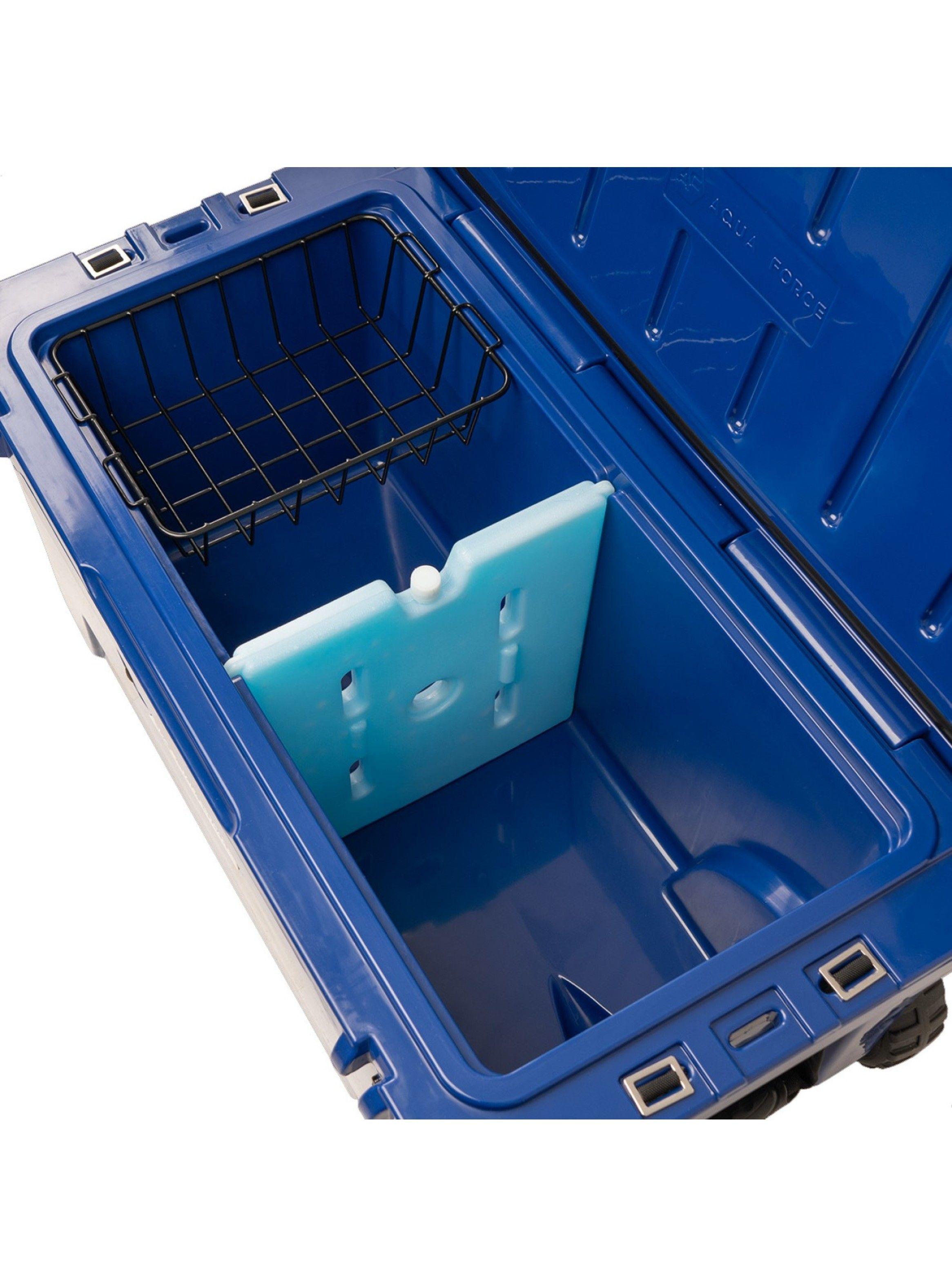 Cooler Box+Ruedas 70QT / 66,2 L - Azul-7
