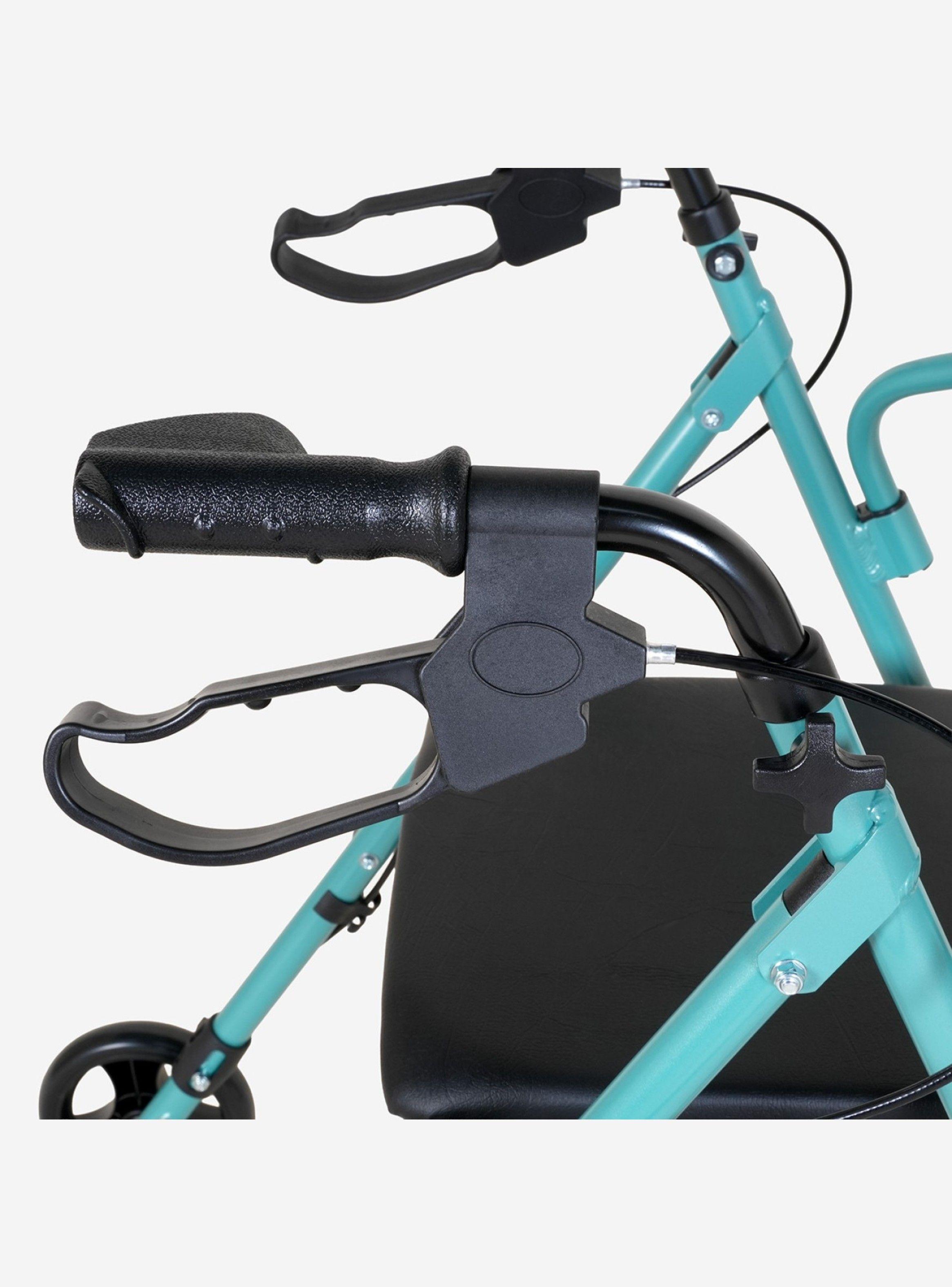 Andador 4 Ruedas Canasto y Asiento 2.0-1