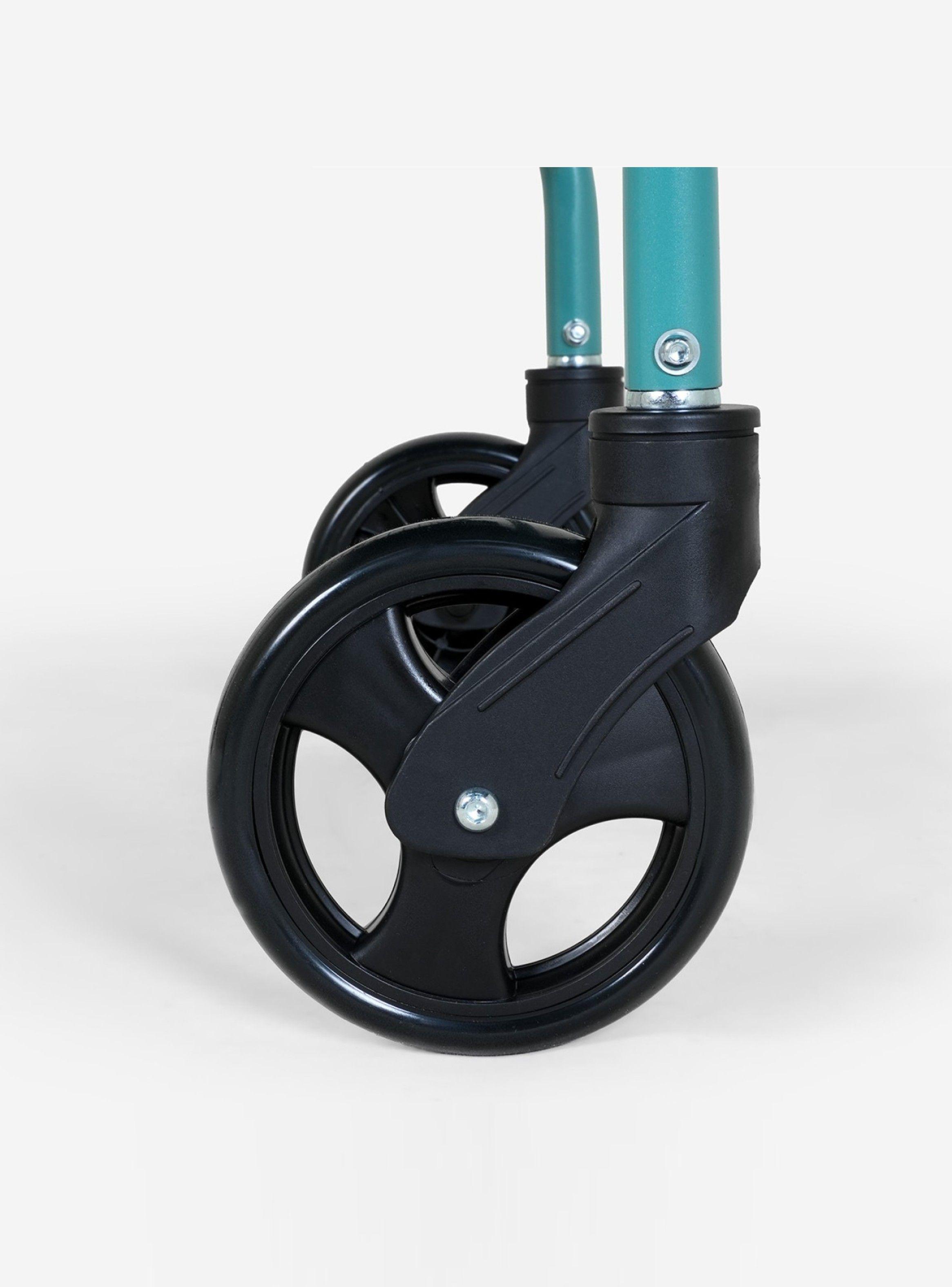 Andador 4 Ruedas Canasto y Asiento 2.0-4