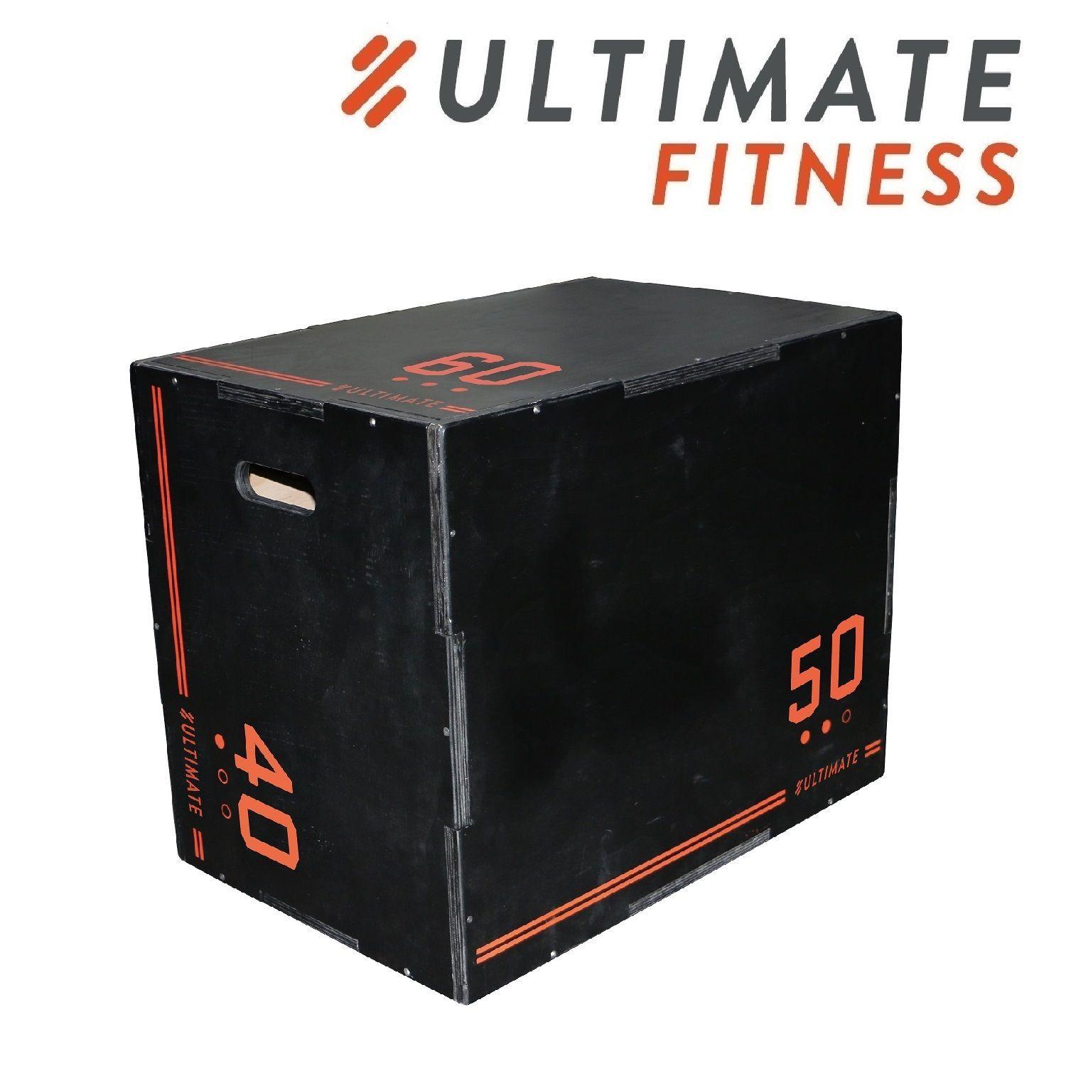 Cajón Pliometrico Salto Pro - 40x50x60cm  - Jump Box-1