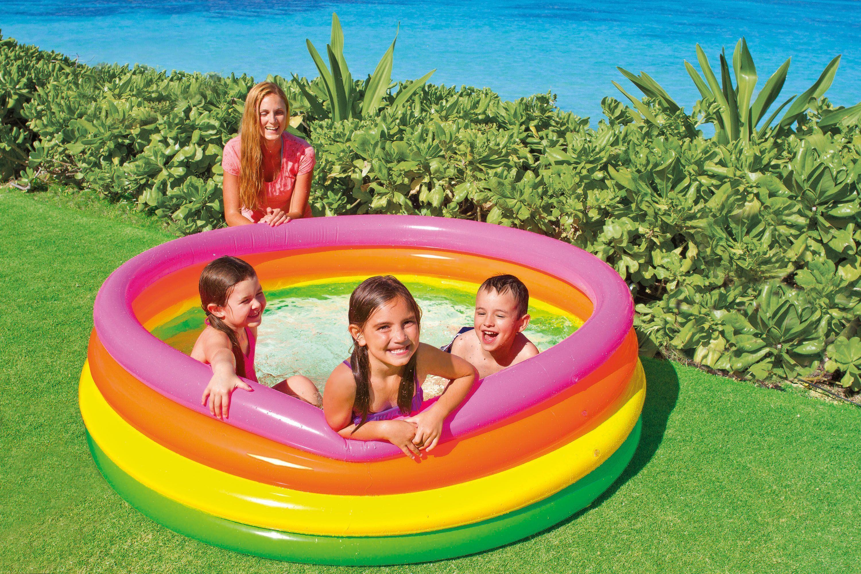 Piscina para Bebé Sunset Glow 1.68 m x 46 cm Intex-1