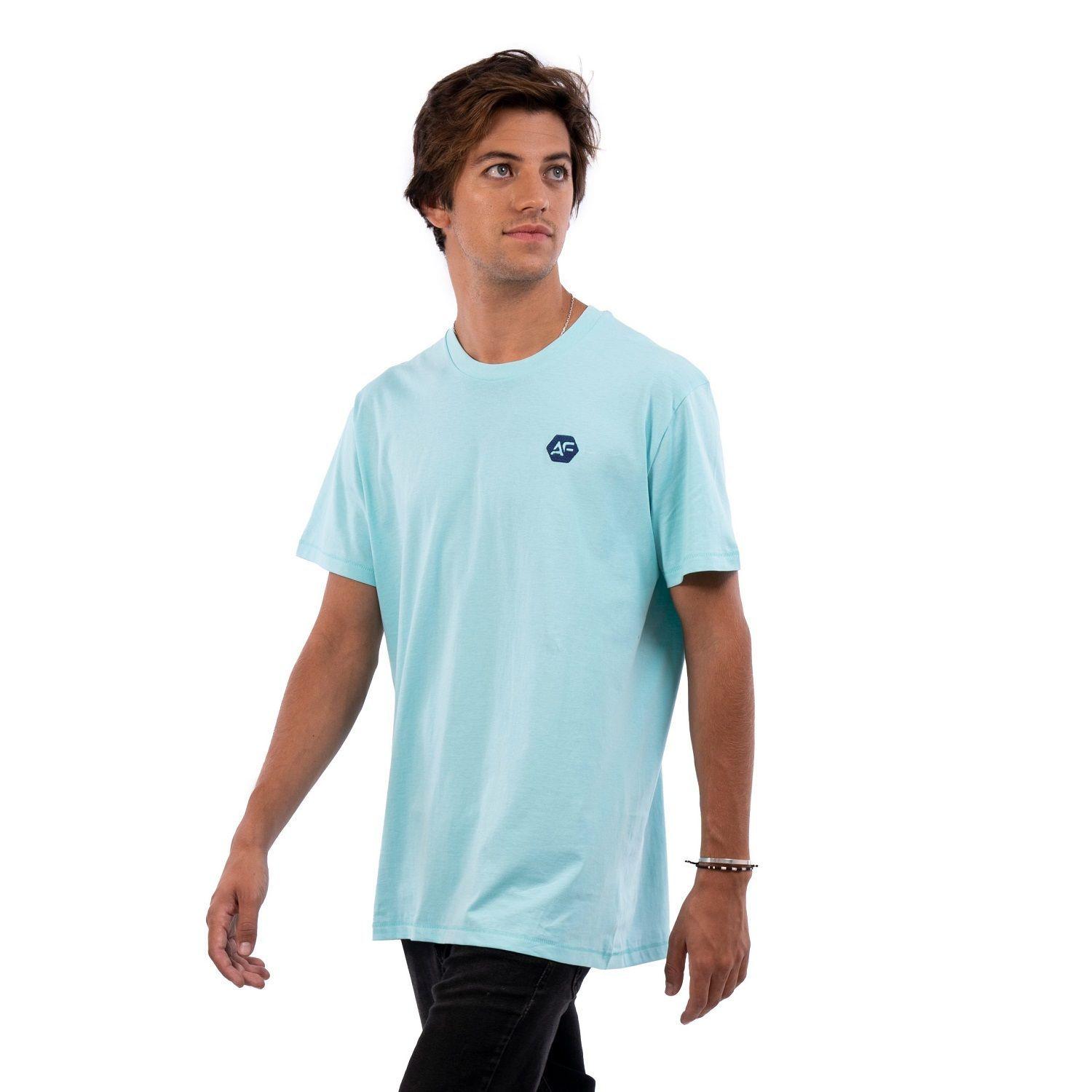 Polera Bordada Azul M - Unisex-3