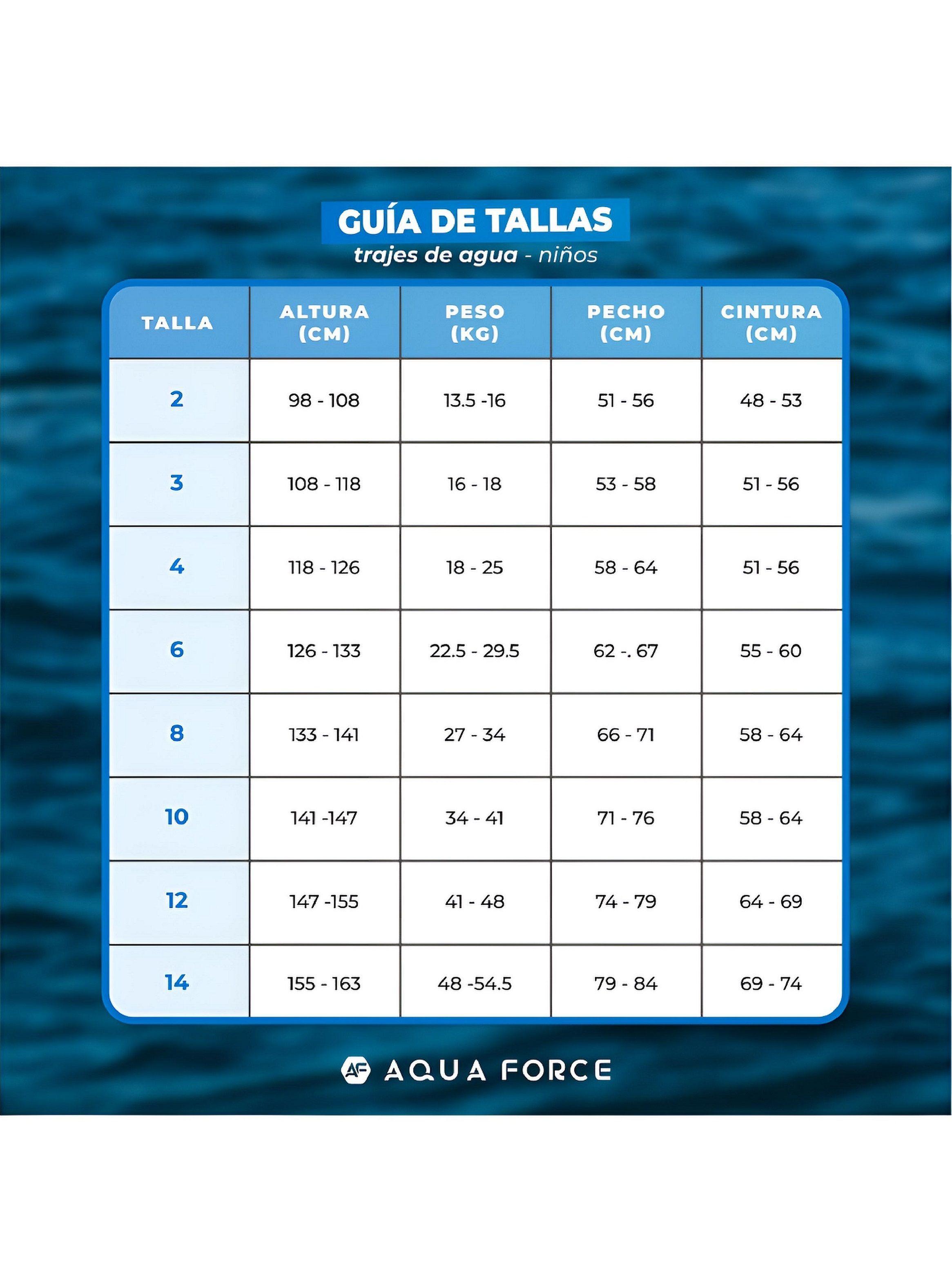 Traje De Agua 2 mm Niño Corto-6