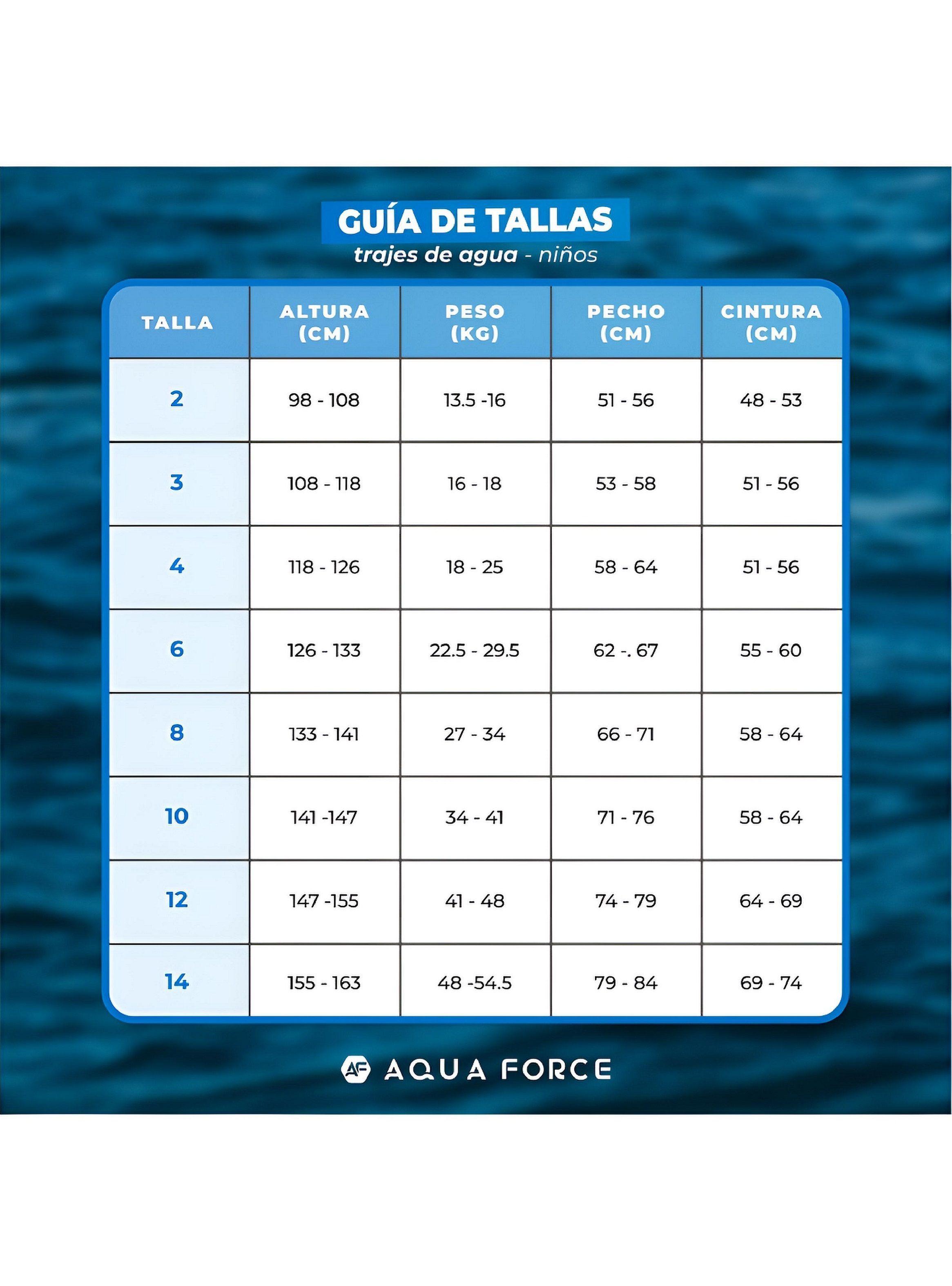 Traje De Agua 2 mm Niño Corto-6