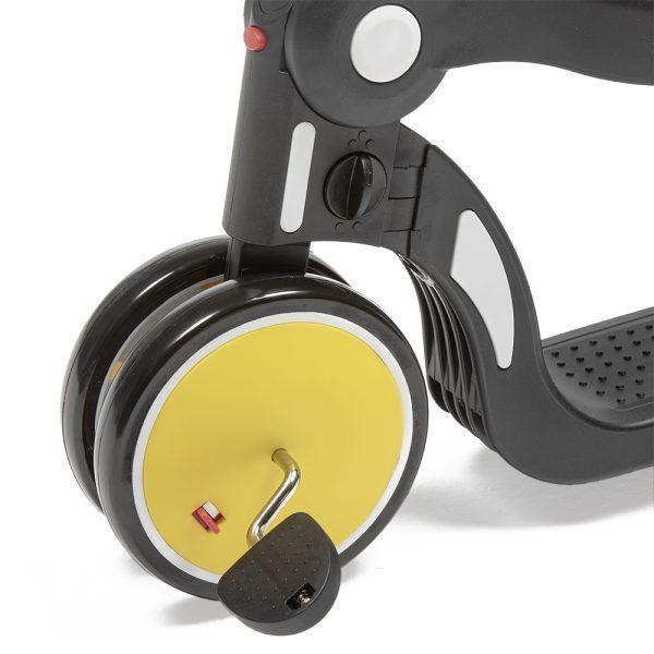 Scooter Monopatín Plegable Niño 5 en 1 – Amarillo-4