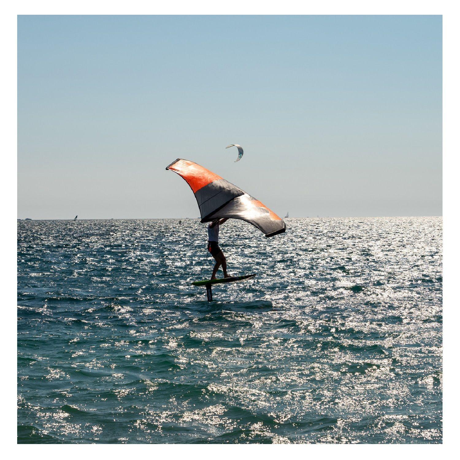 Tabla Hydrofoil Red Silver-4