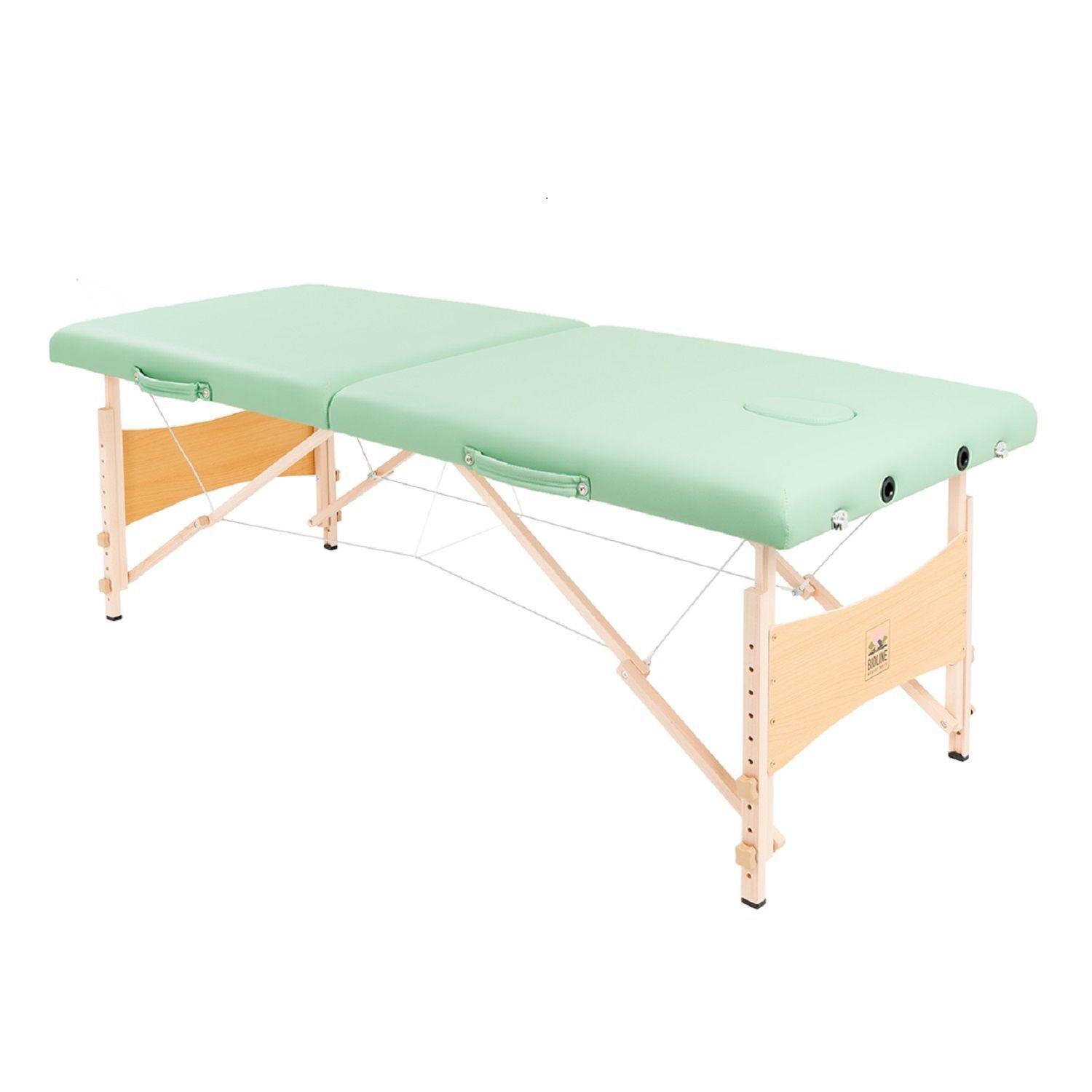 camilla plegable bioline lite verde claro-0