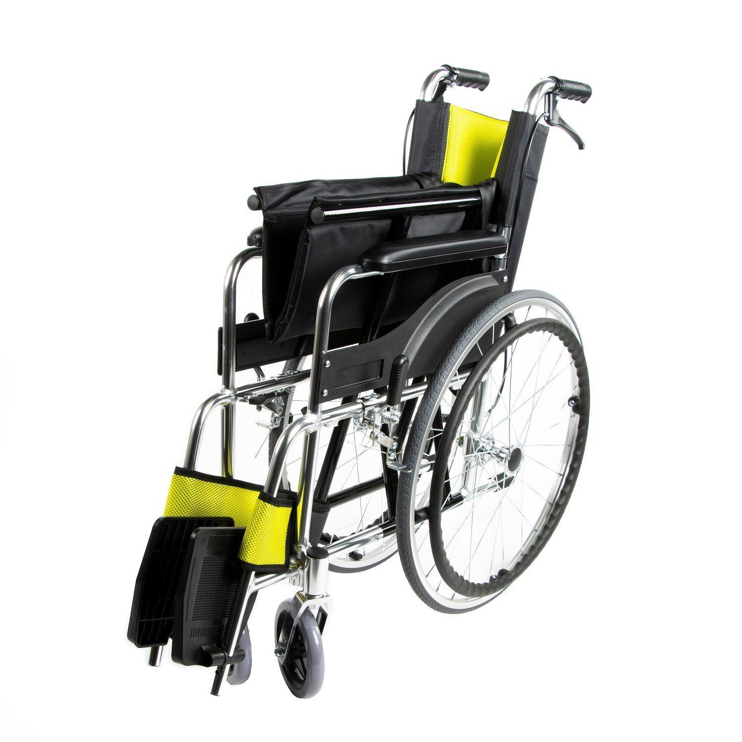 Silla de Ruedas Ultra Liviana Premium Verde-2