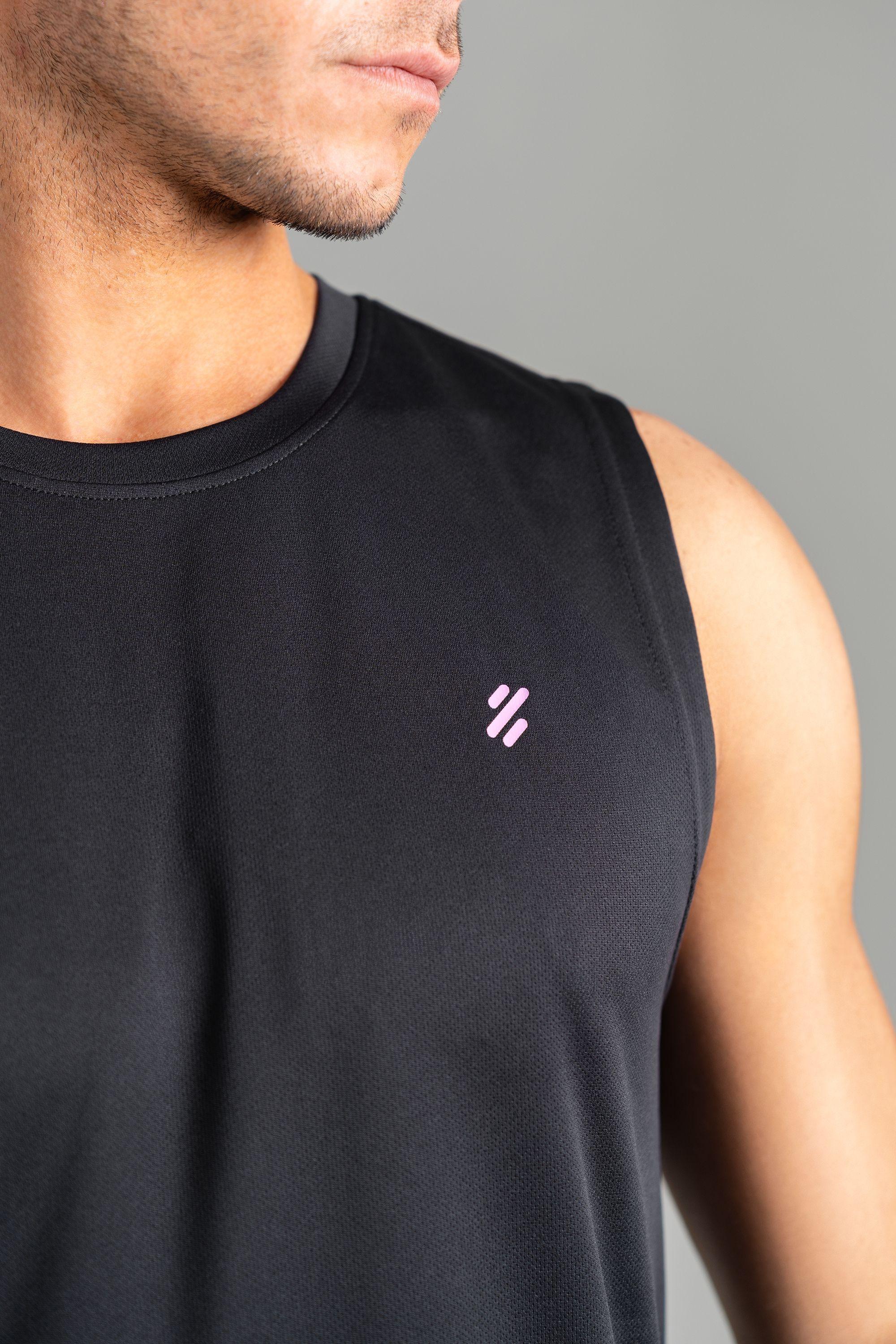 Ultimate Polera SM Sport Hombre Black-3