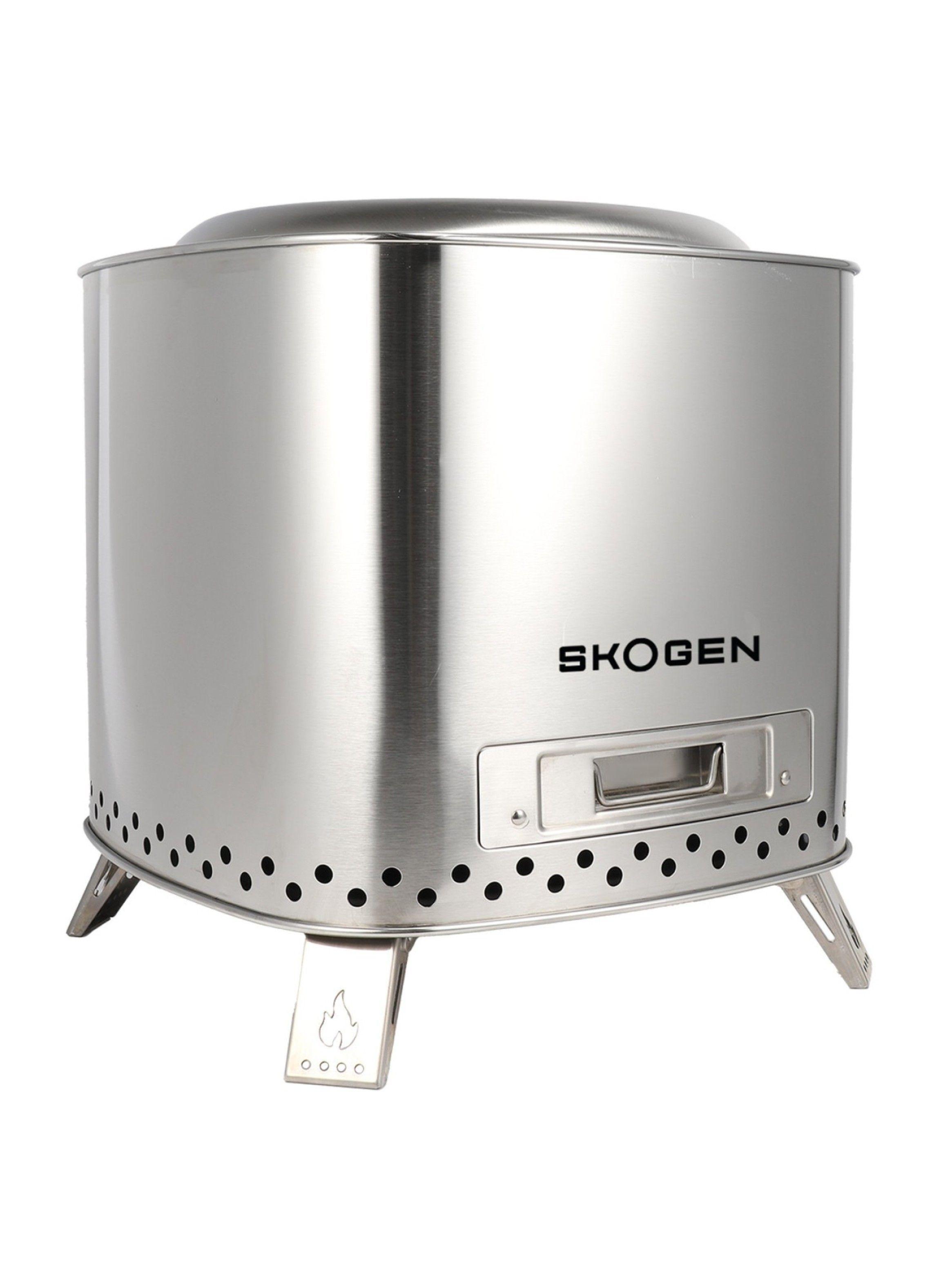 Fogón Brasero sin Humo Cuadrado Portátil 50 cm – Kub-4