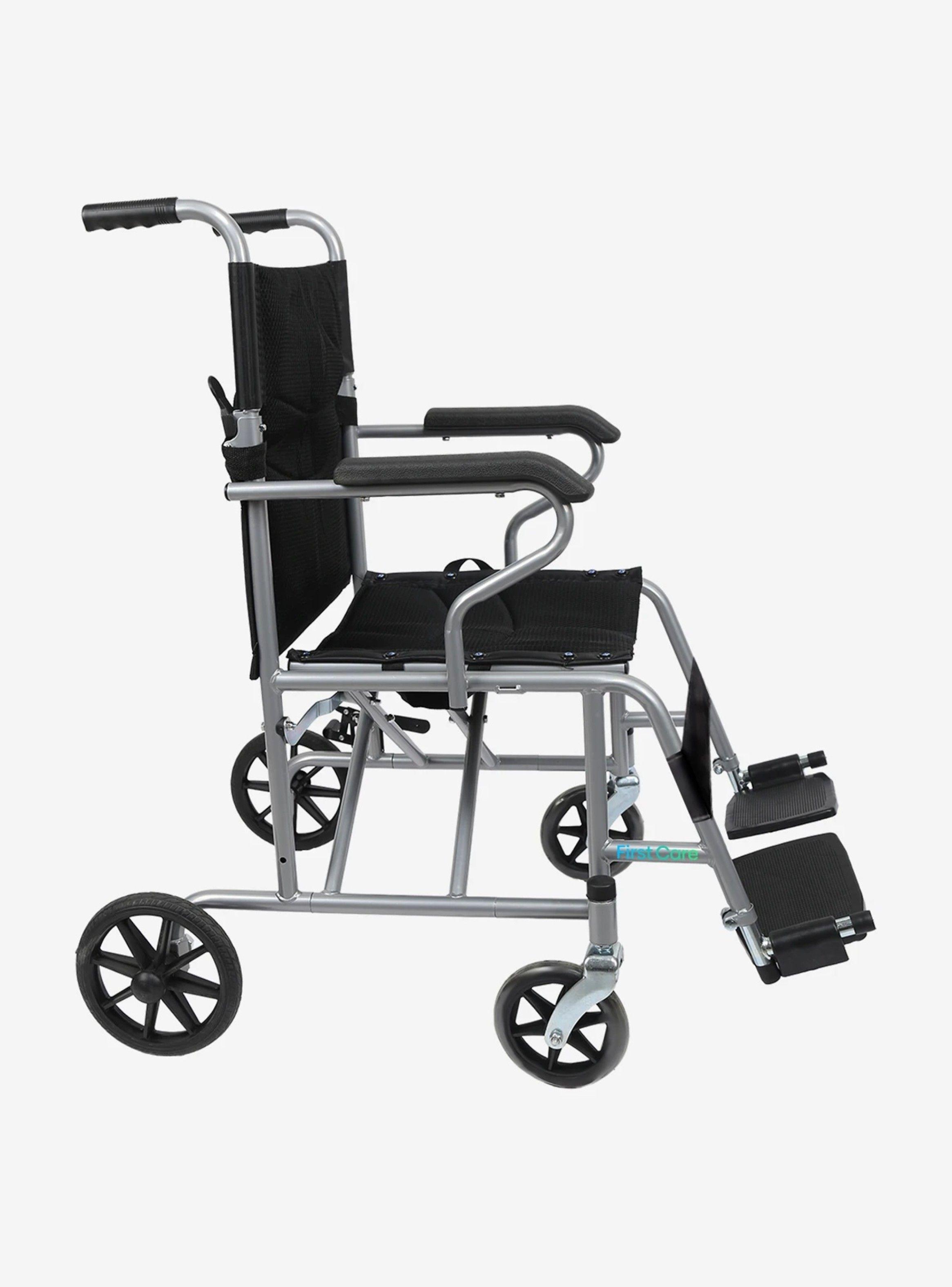 Silla de Ruedas de Transporte - Geriátrica Premium-2