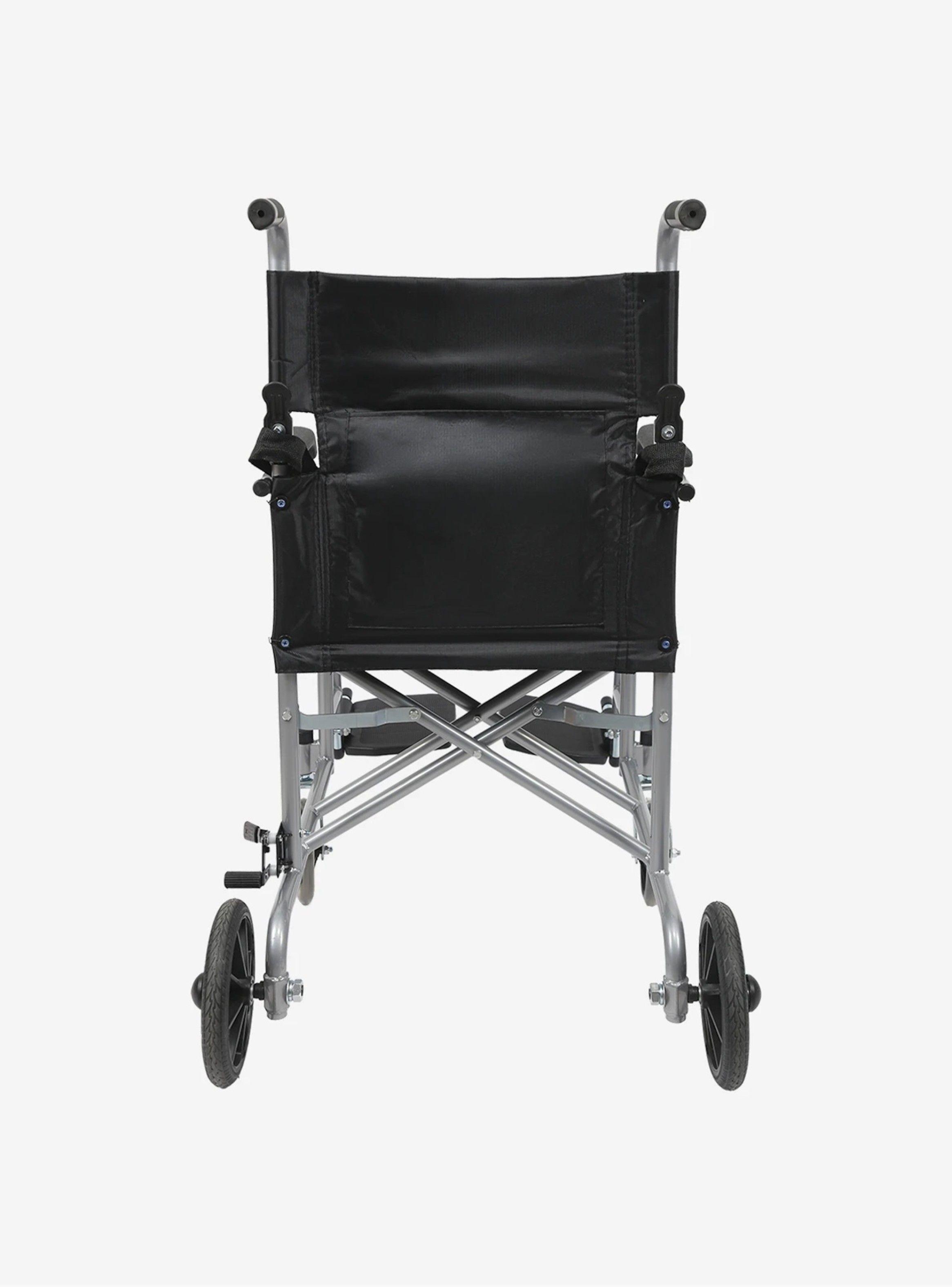 Silla de Ruedas de Transporte - Geriátrica Premium-4