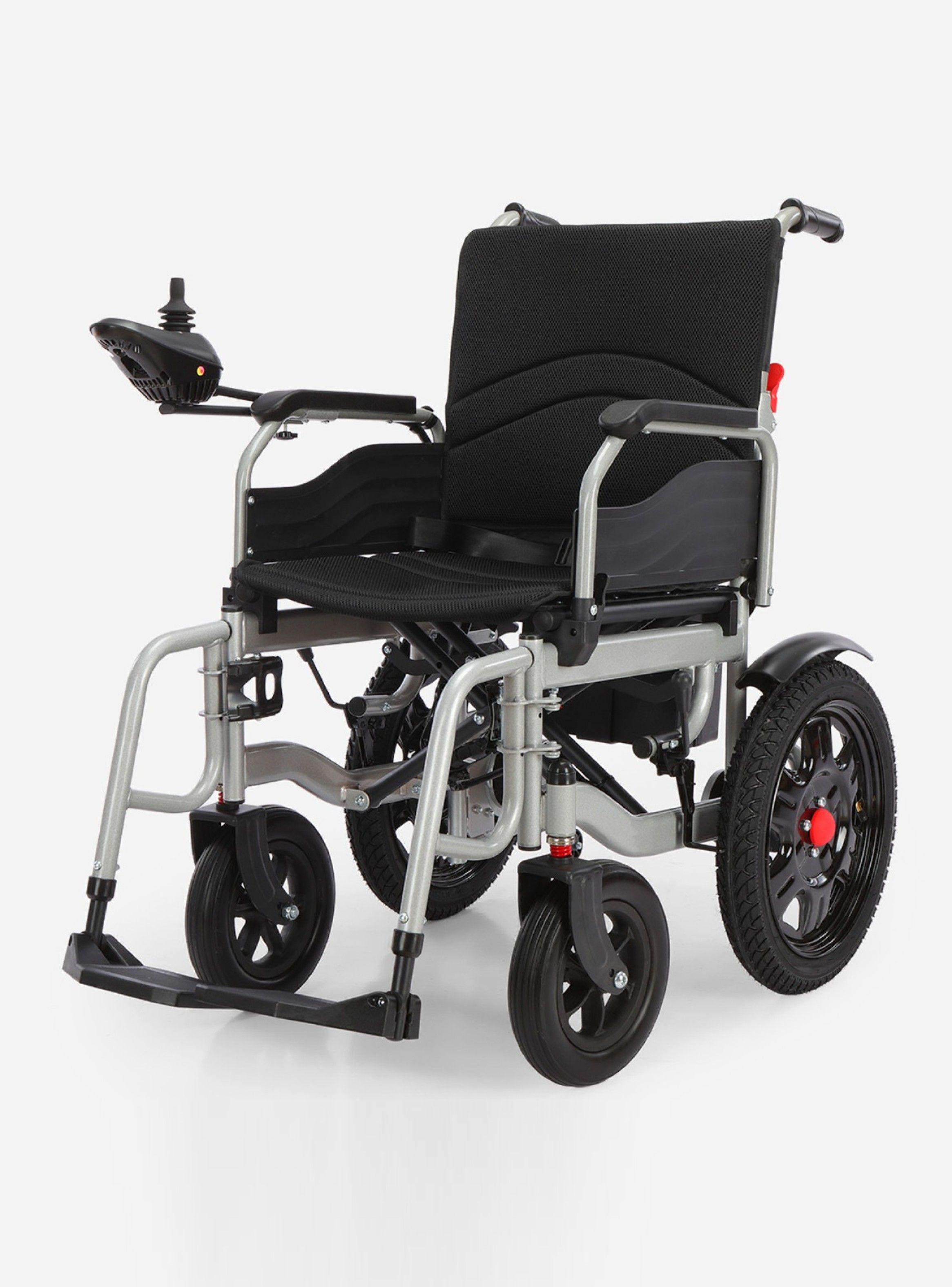 Silla de Ruedas Eléctrica Comfort Premium - Gris-4
