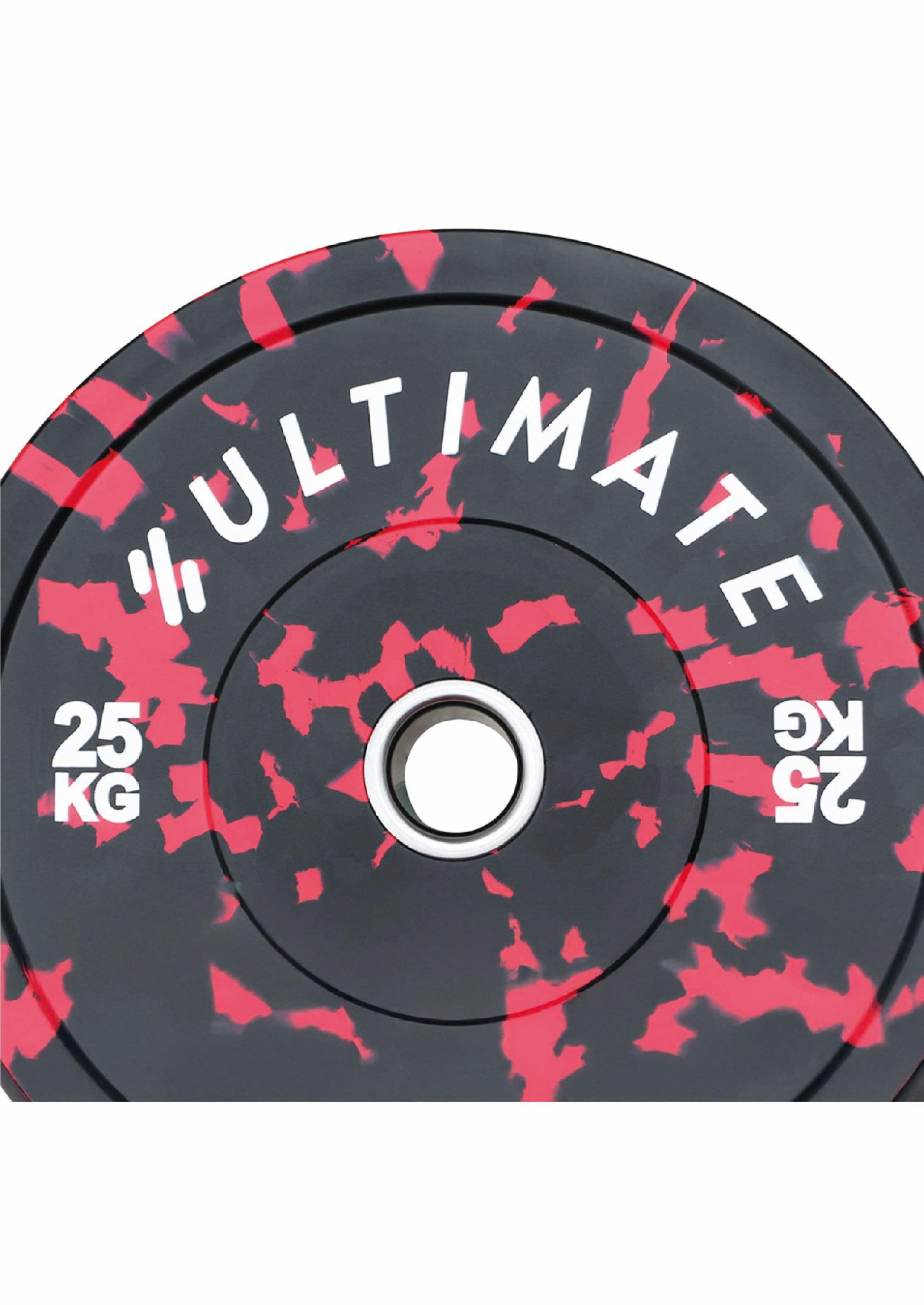 Disco Olímpico Bumper Color 25 kg-1