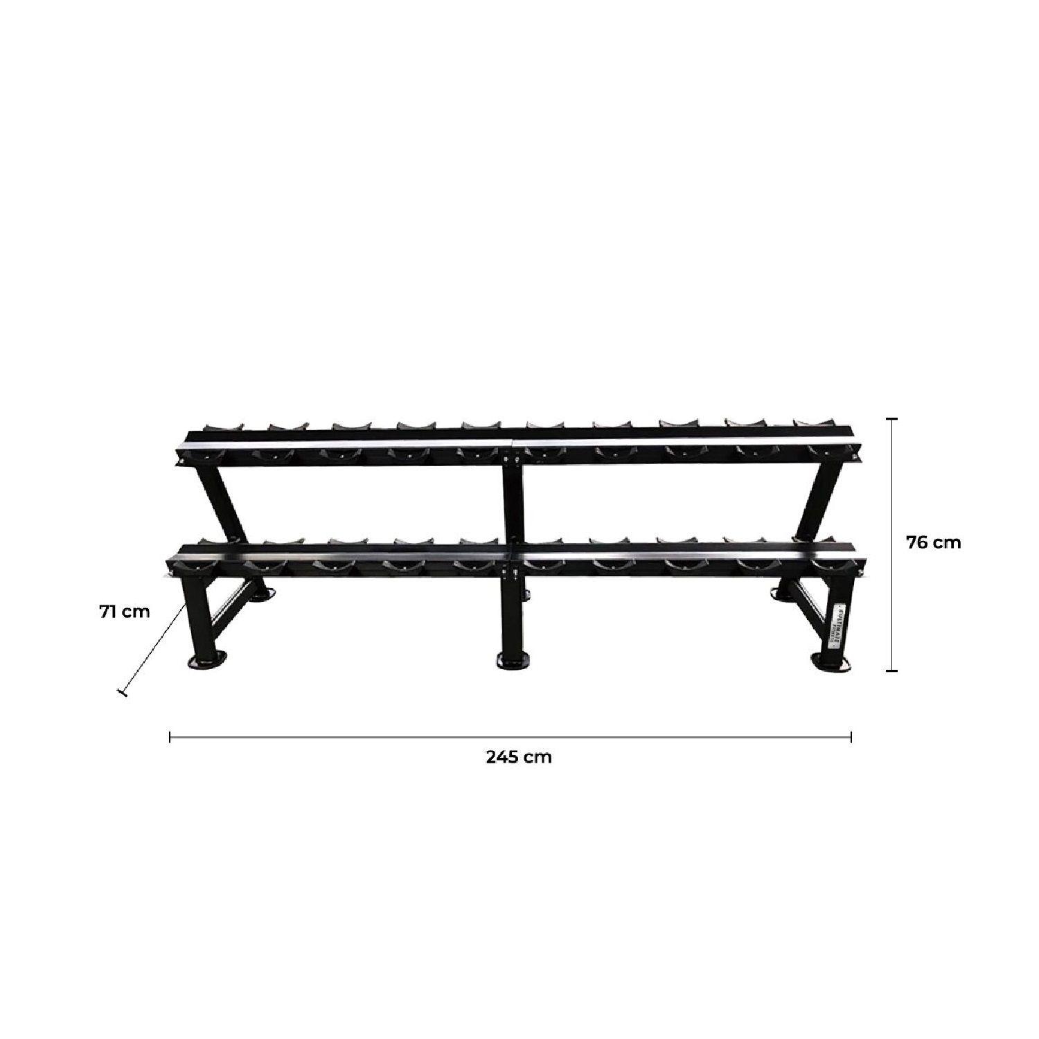 Rack Mancuernas 2 Niveles-1