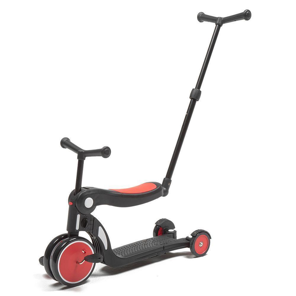 Scooter Monopatín Plegable Niño 5 en 1 – Rojo-2
