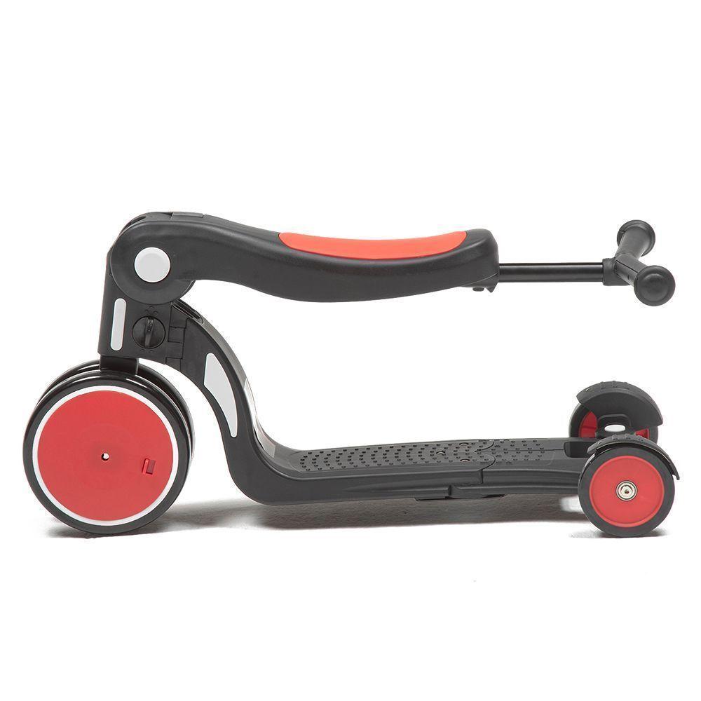 Scooter Monopatín Plegable Niño 5 en 1 – Rojo-3