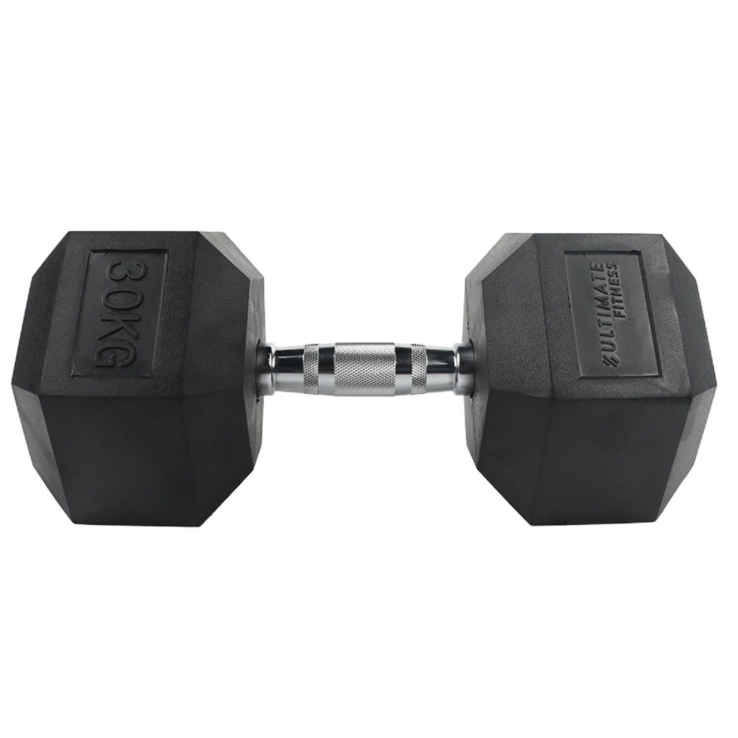 Mancuerna Hexagonal de 30 kg-0