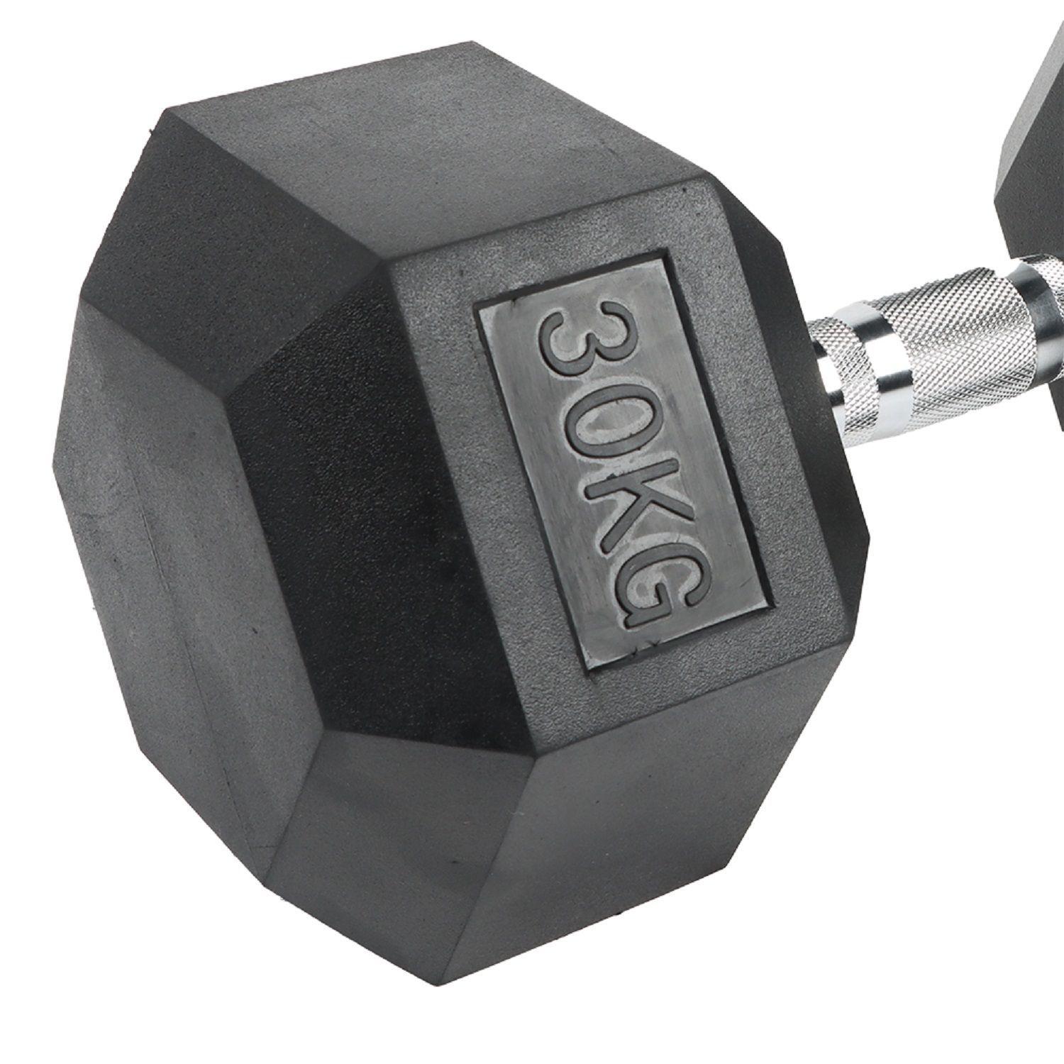 Mancuerna Hexagonal de 30 kg-2