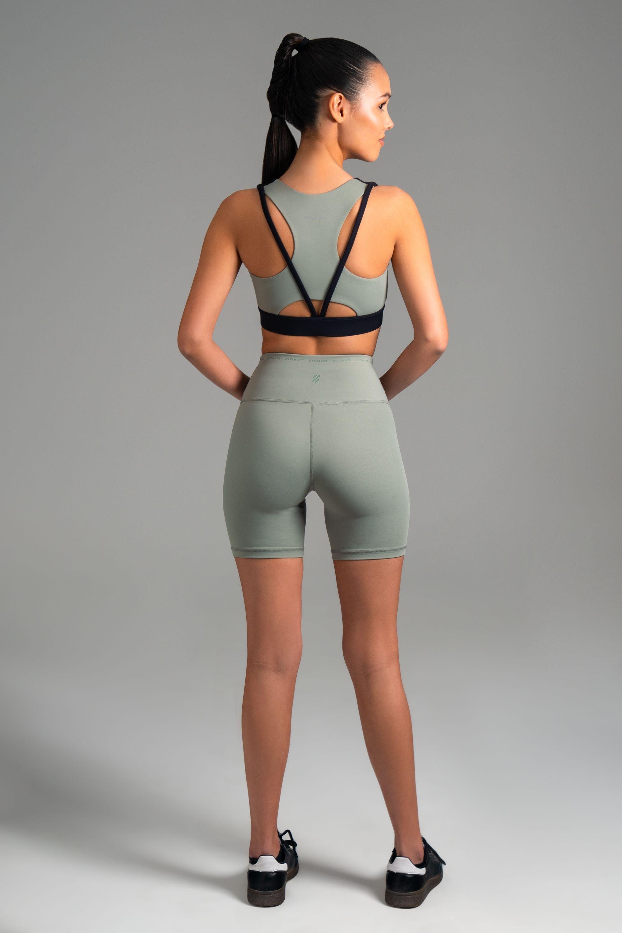 Ultimate Bra Sport Mujer Black Olive-3