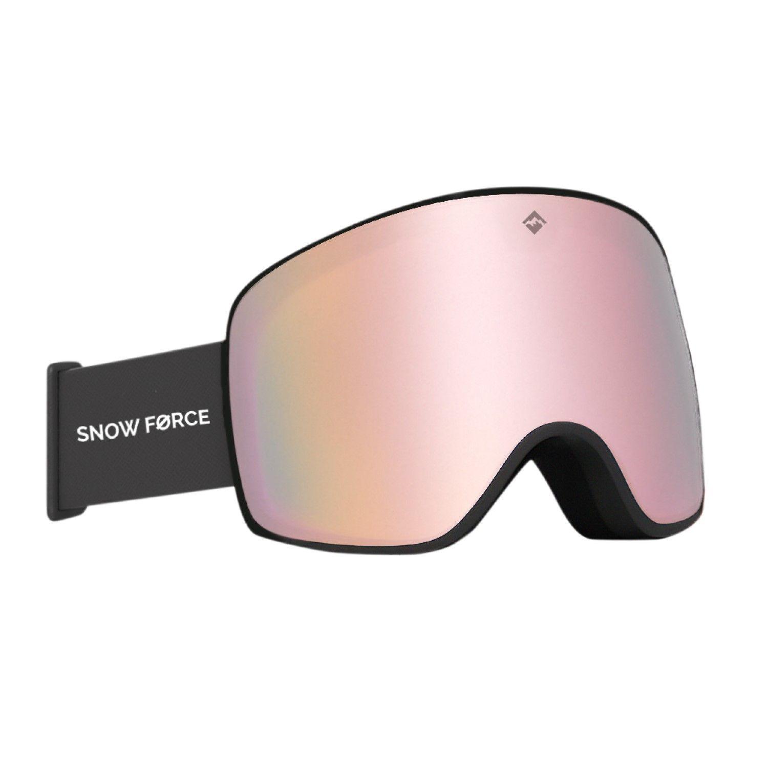Antiparras Magnéticas Ski & Snowboard North Pole / Rosa - Negro - Negro-0