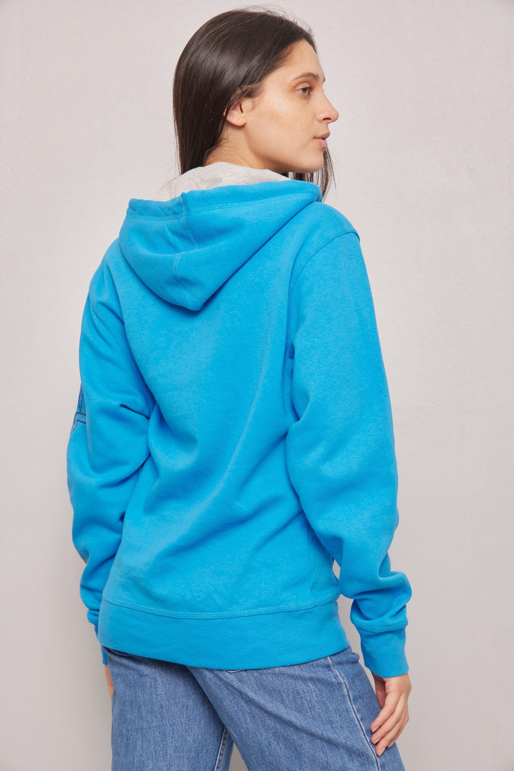 Poleron casual  celeste champion talla S-2