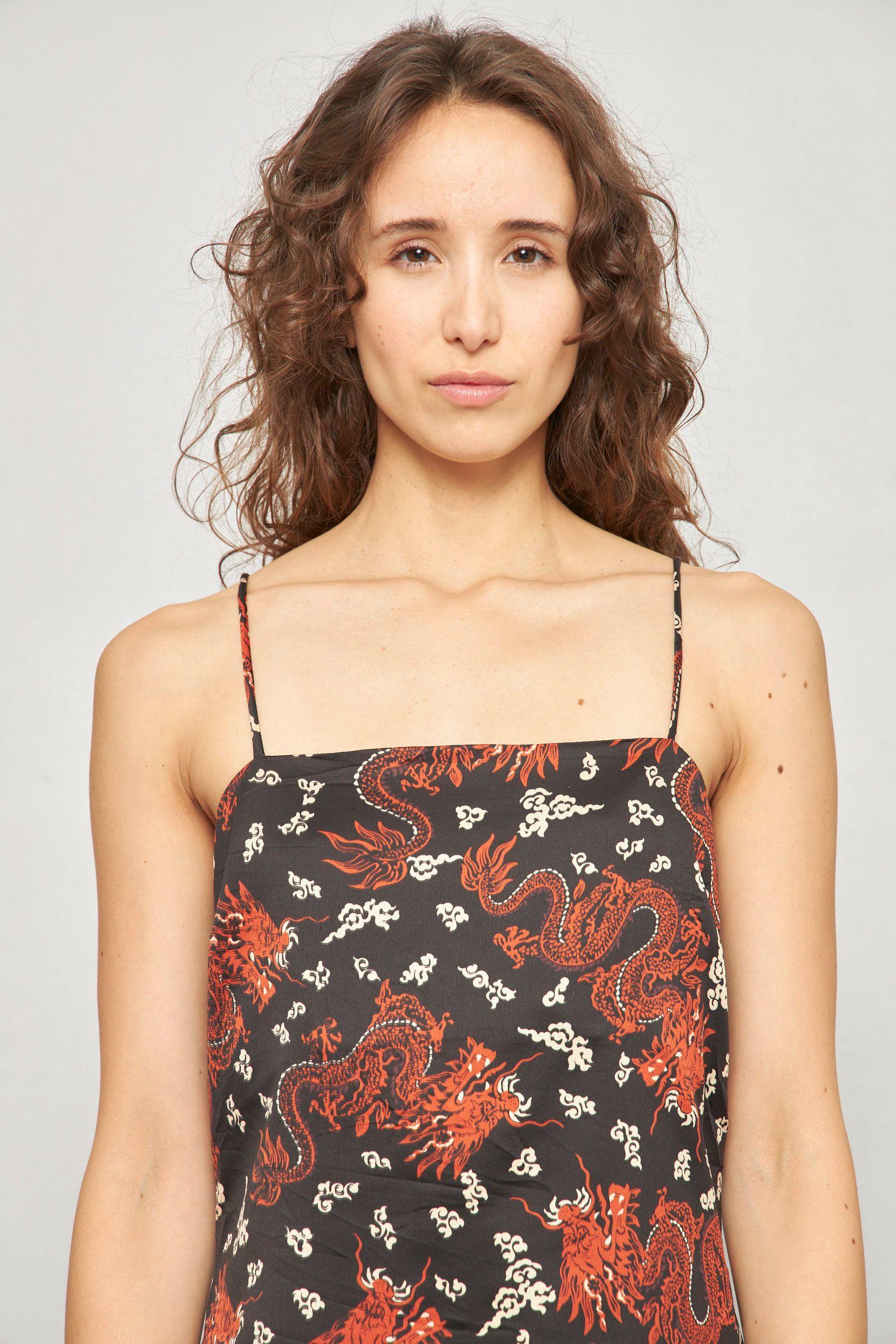 Vestido casual  multicolor zara talla XS-4