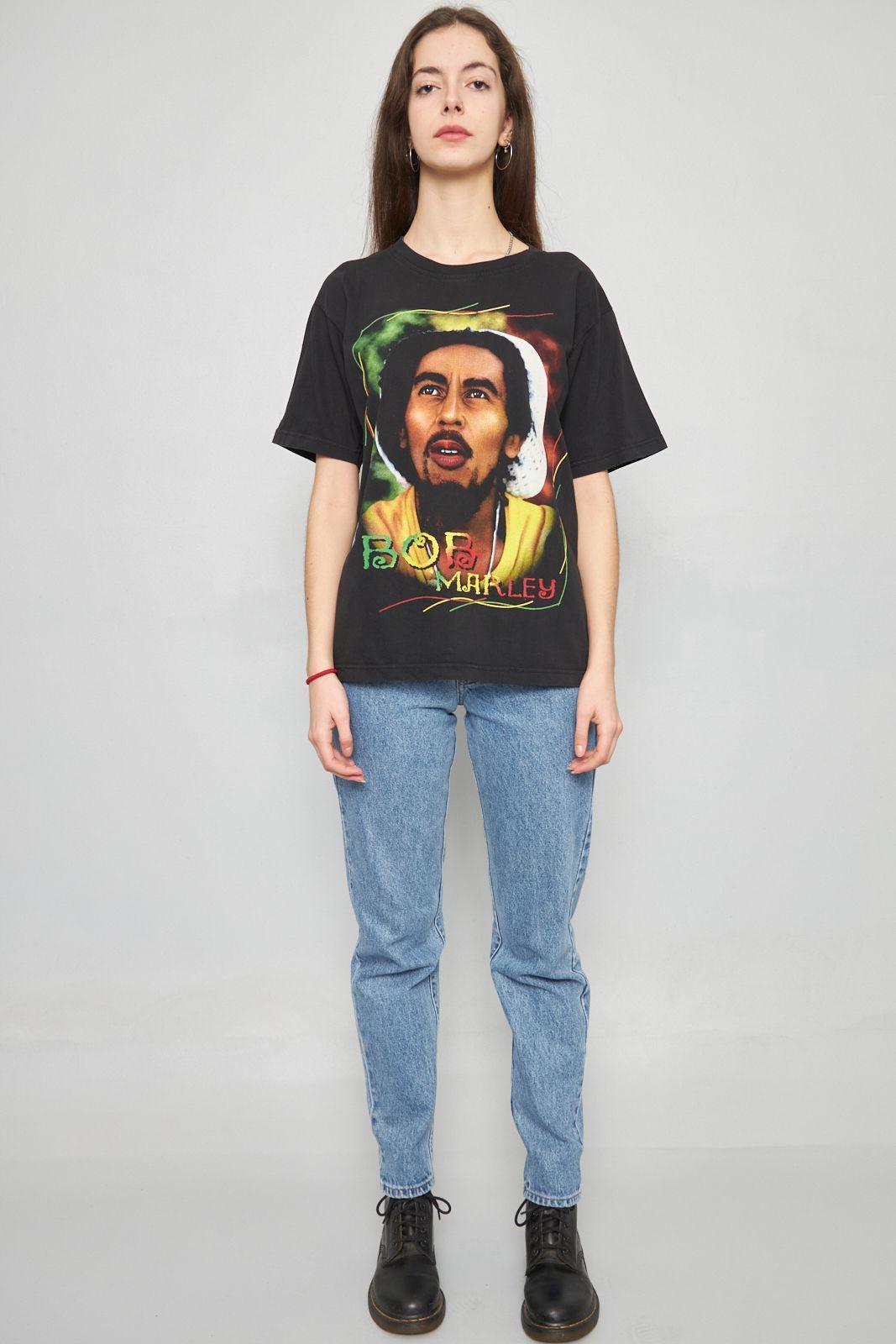 Polera casual reciclado negro hot ice talla S -3