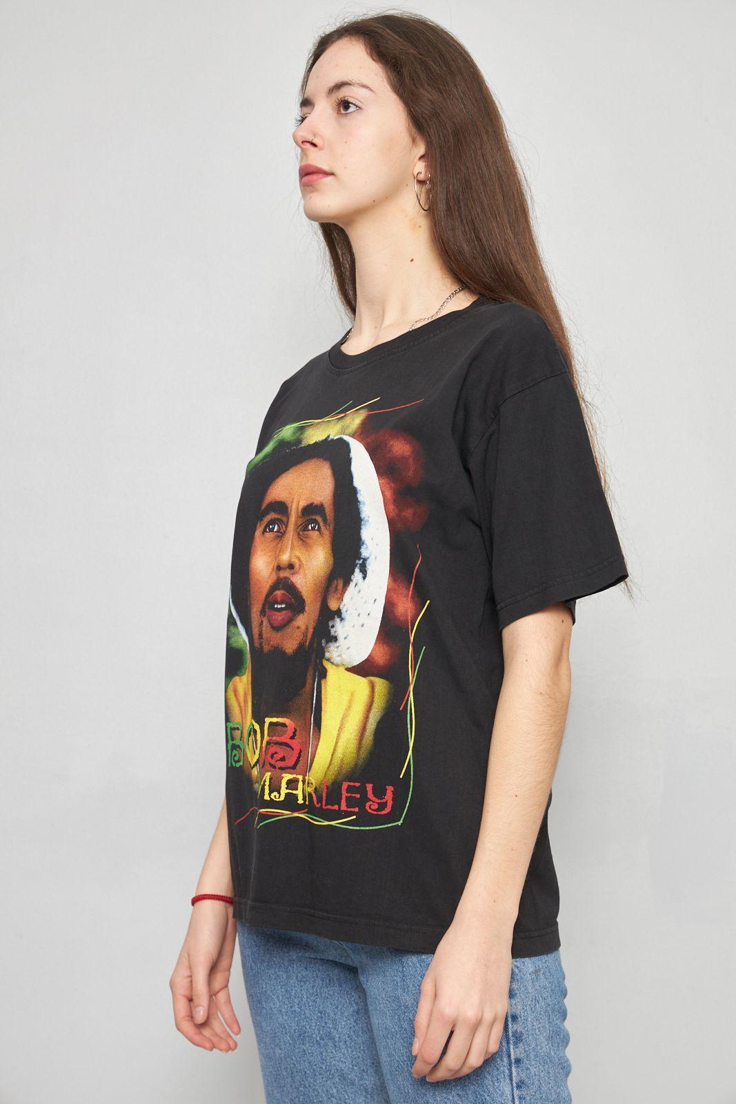 Polera casual reciclado negro hot ice talla S -1