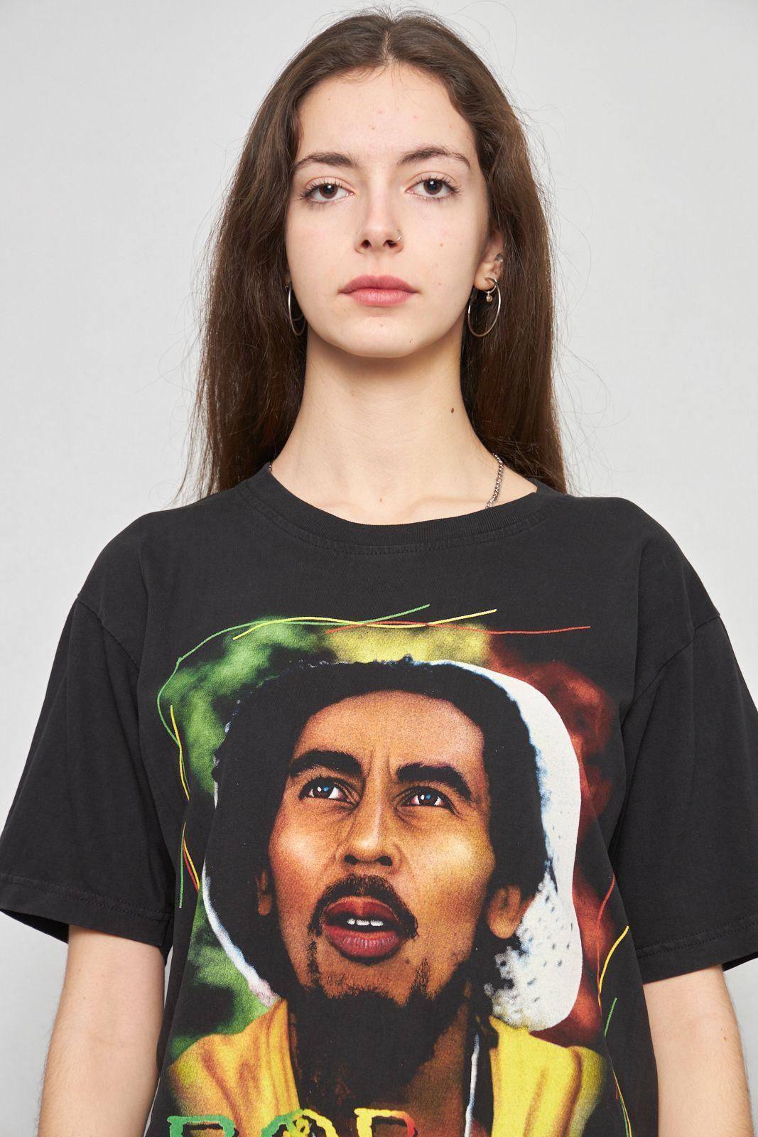 Polera casual reciclado negro hot ice talla S -4