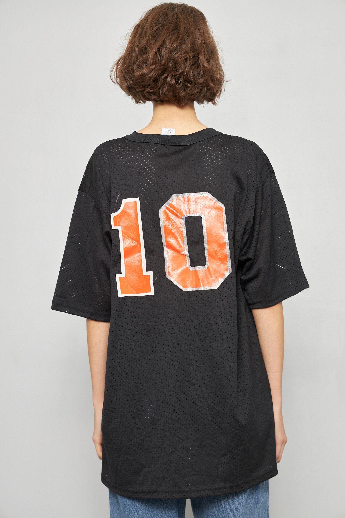 Polera casual reciclado negro augusta talla L  -2