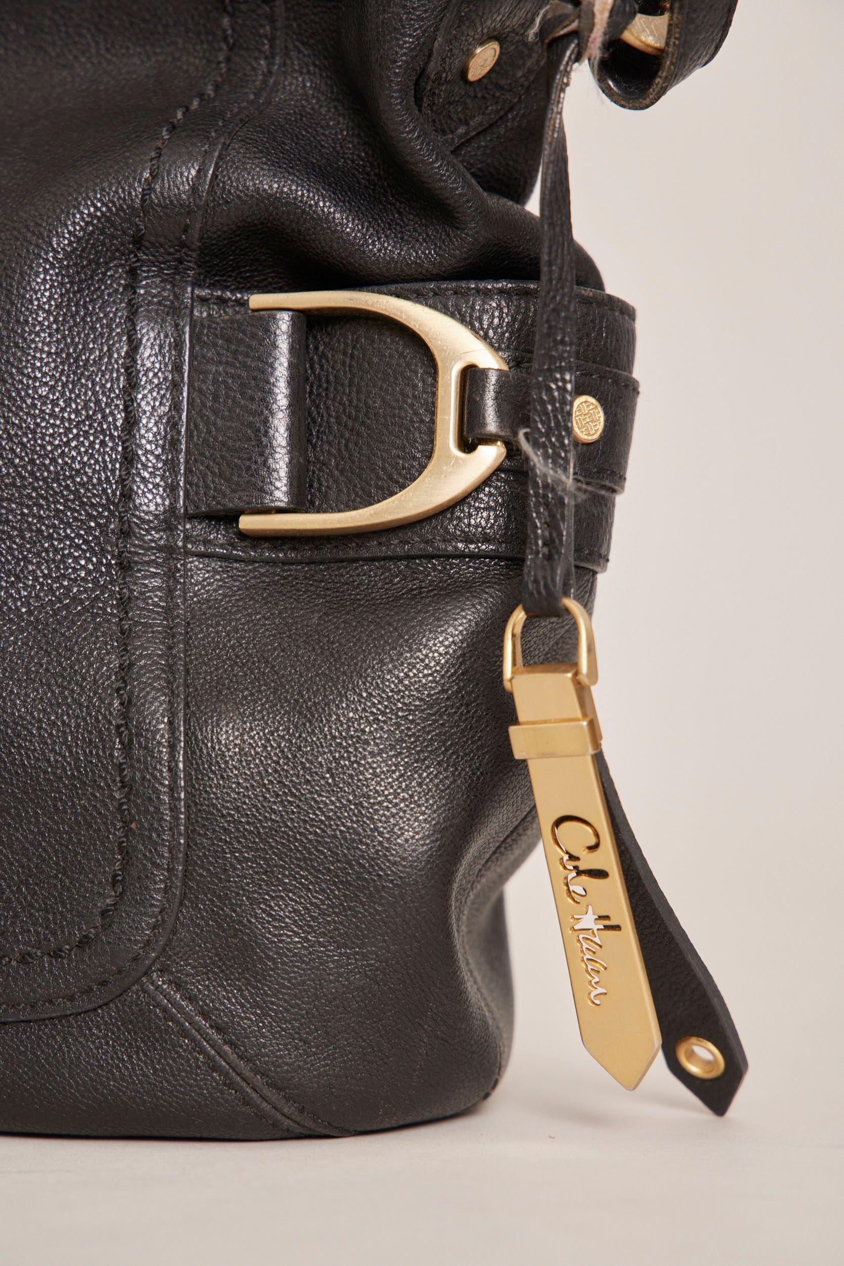 Cartera casual  negro cole haan talla L-3