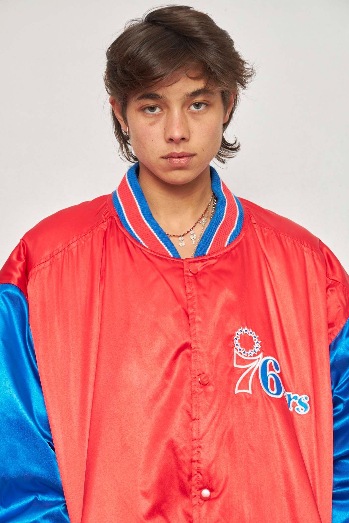 Bomber casual reciclado rojo hardwood classics talla XL -4