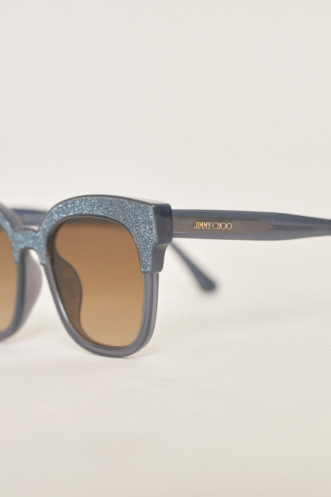 Lentes vintage reciclado camel jimmy choo talla M -2