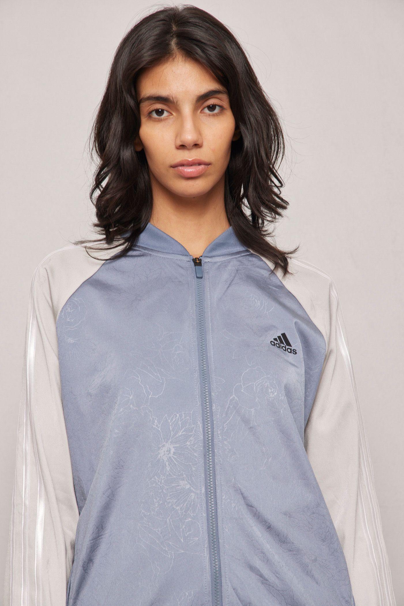 Poleron casual  multicolor  adidas talla L-4