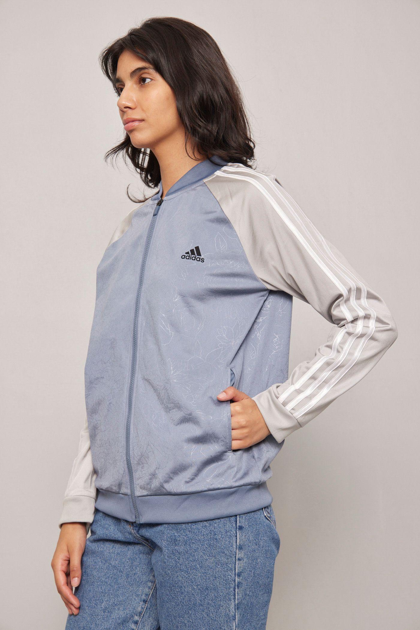 Poleron casual  multicolor  adidas talla L-1