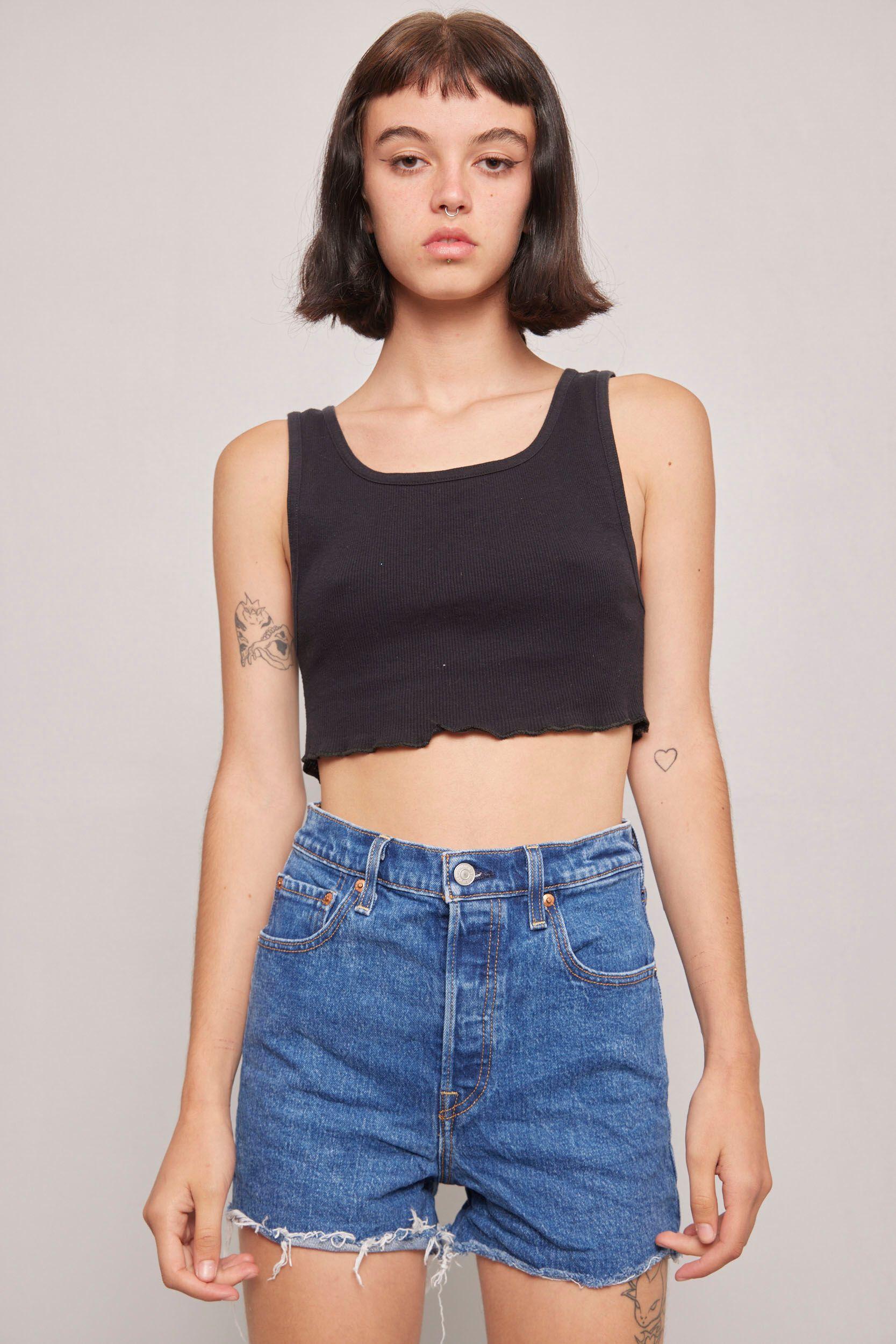Shorts casual  azul levis talla XS-0