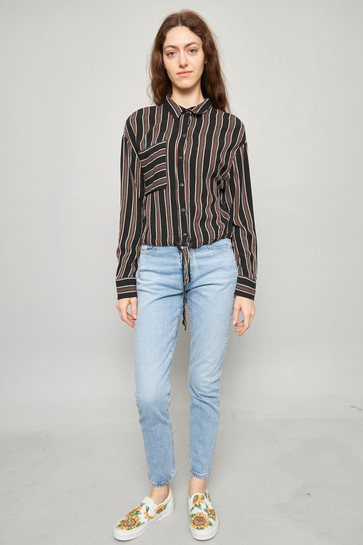 Blusa casual reciclado multicolor zara talla S Nostalgic