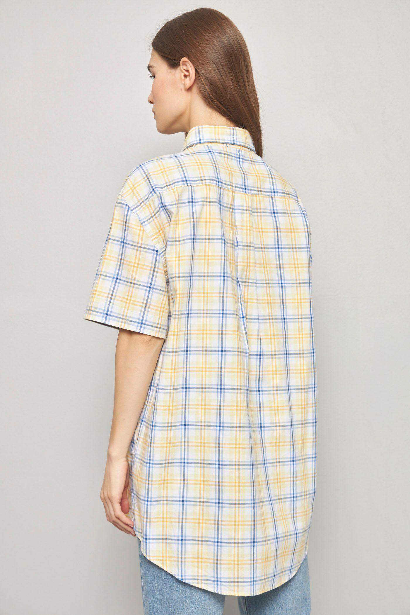 Blusa casual reciclado multicolor tommy hilfiger talla L -2