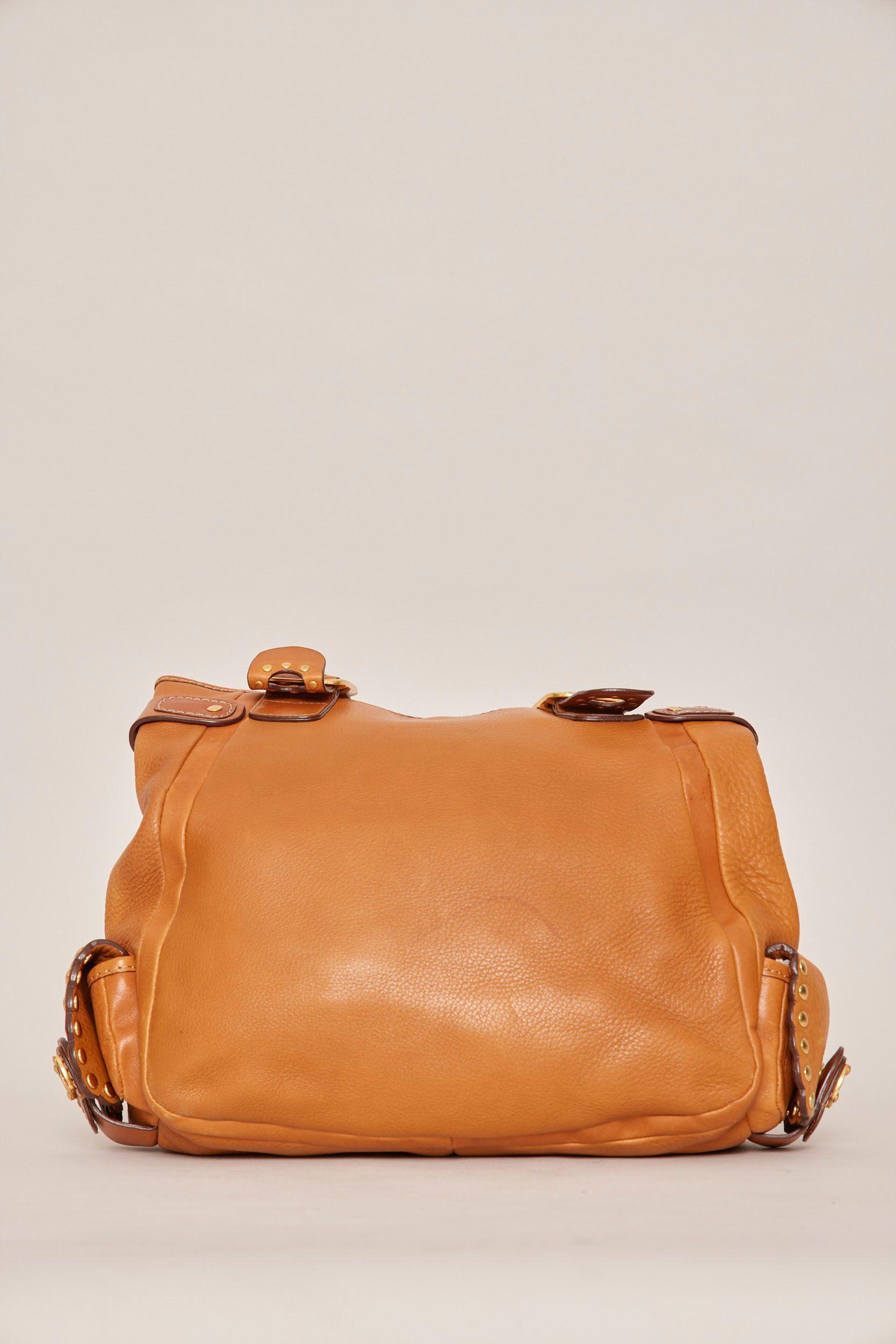Cartera casual  camel michael kors talla L-3