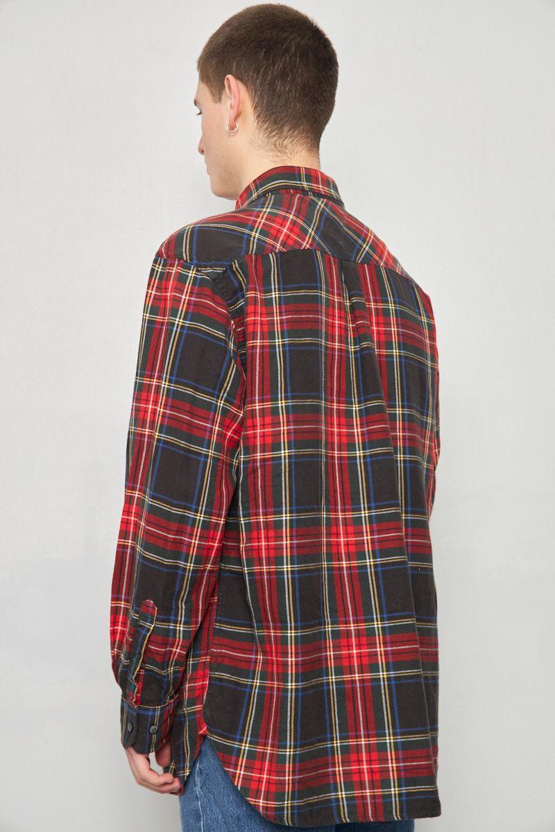 Camisa casual reciclado multicolor tommy hilfiger talla XL -2