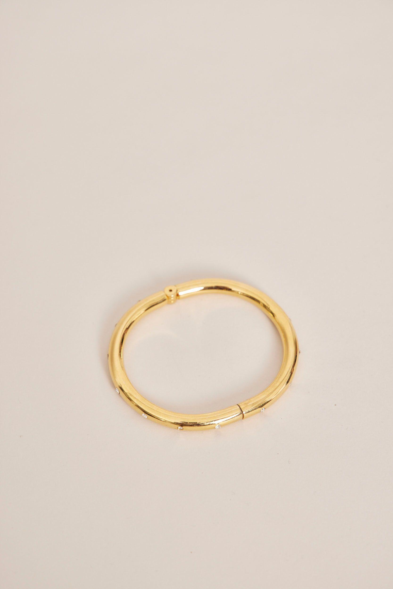 Pulsera vintage  dorado nostalgic talla M-0