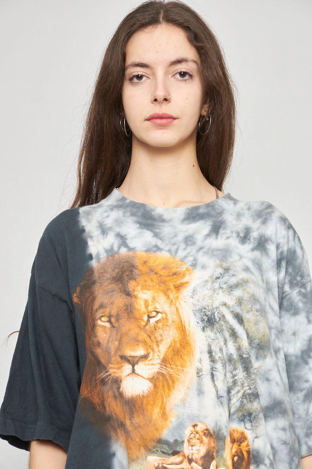 Polera casual reciclado multicolor visions talla XL  -4