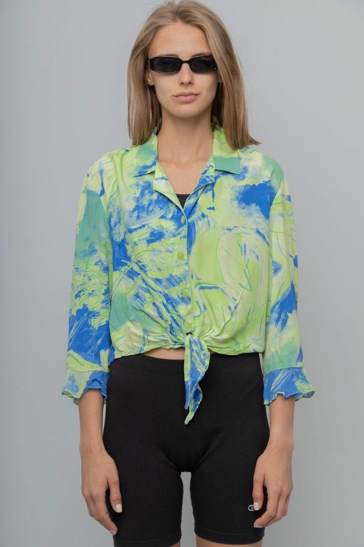 Blusa casual reciclado multicolor sea suris S-0