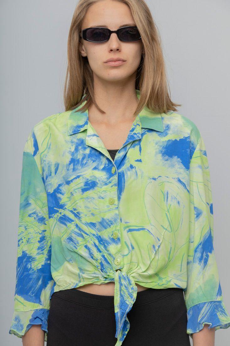 Blusa casual reciclado multicolor sea suris S-4